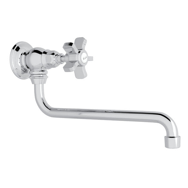 polished chrome pot filler