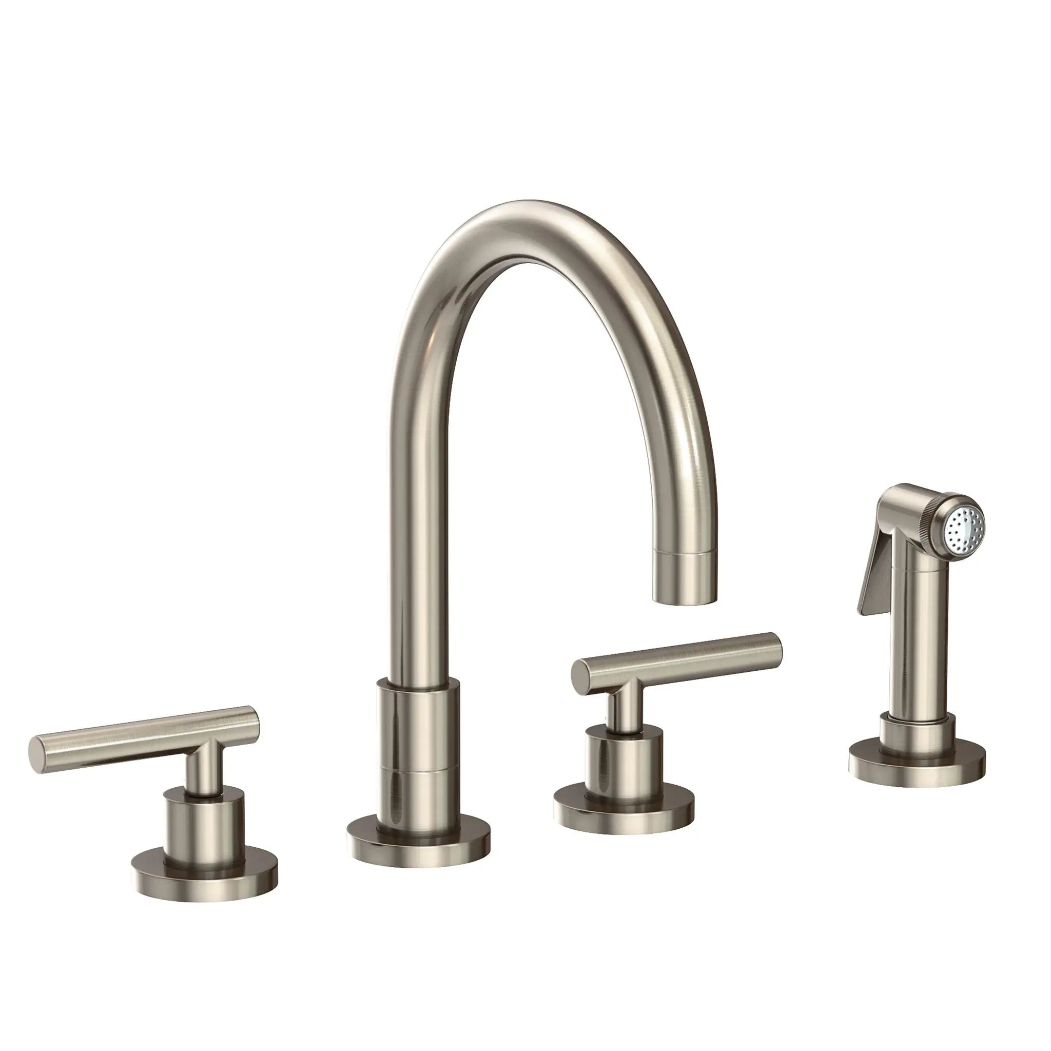 Newport Brass East Linear Kitchen Faucet with Side Spray by Newport Brass
