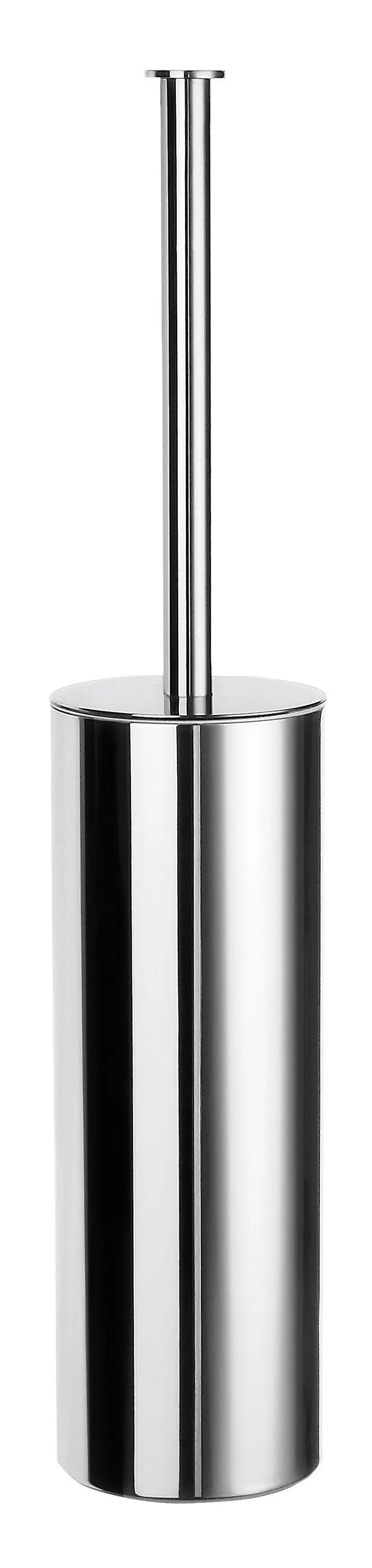 stainless steel polished toilet brush