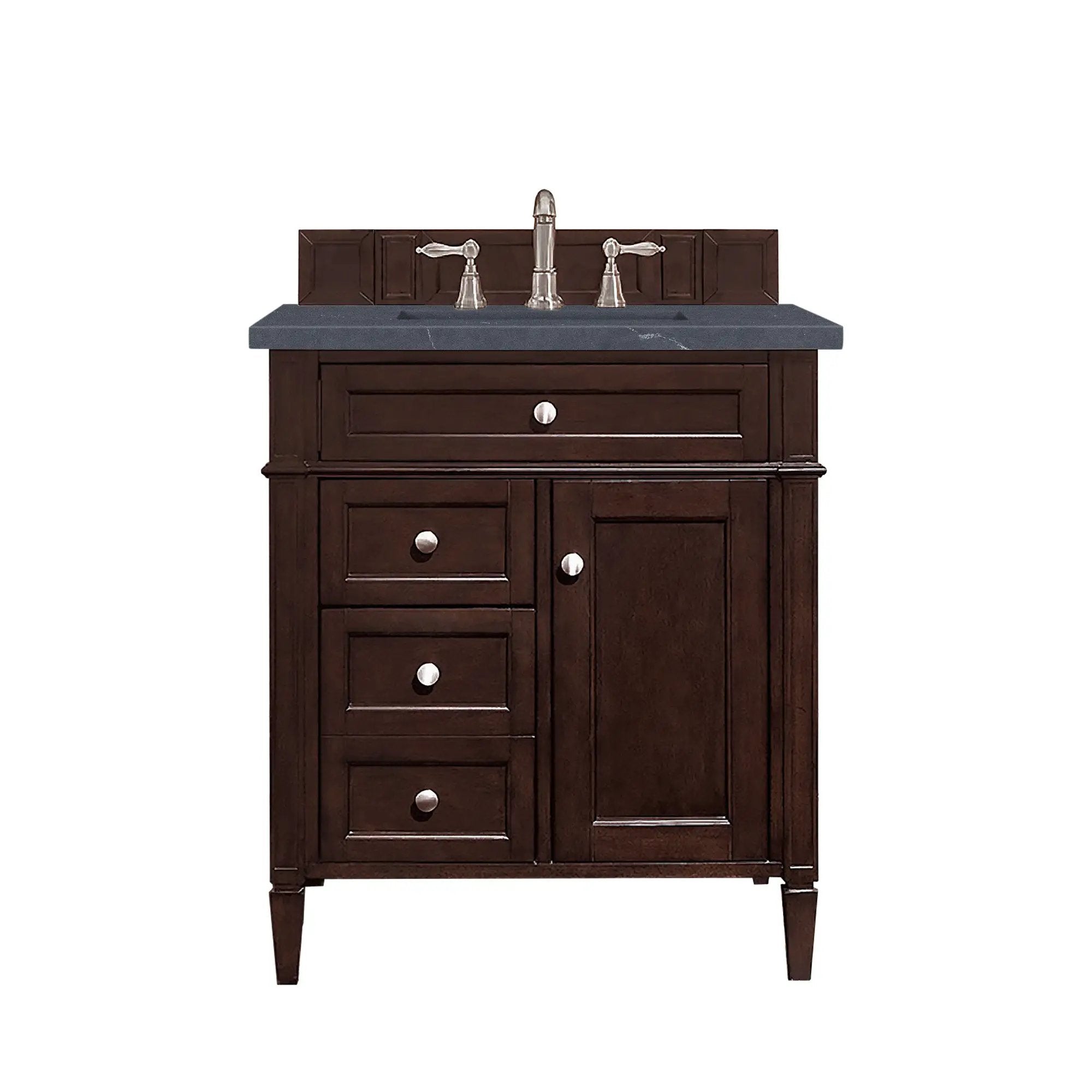 James Martin Brittany 30" Single Vanity Set - Burnished Mahogany by James Martin Vanities