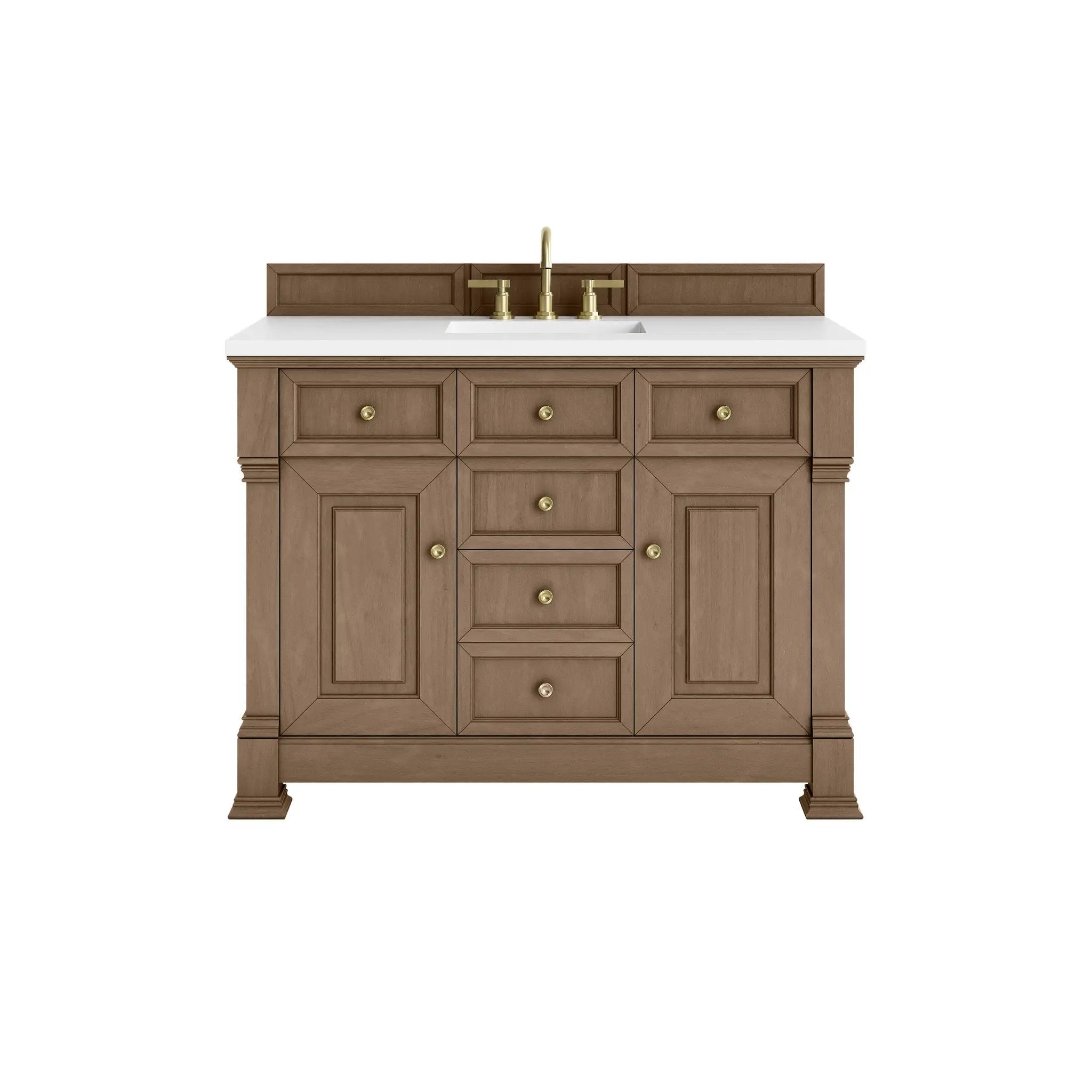 James Martin Brookfield 48" Single Vanity Set - Pecan by James Martin Vanities