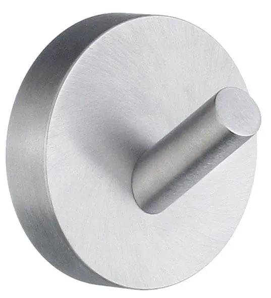 brushed chrome towel hook