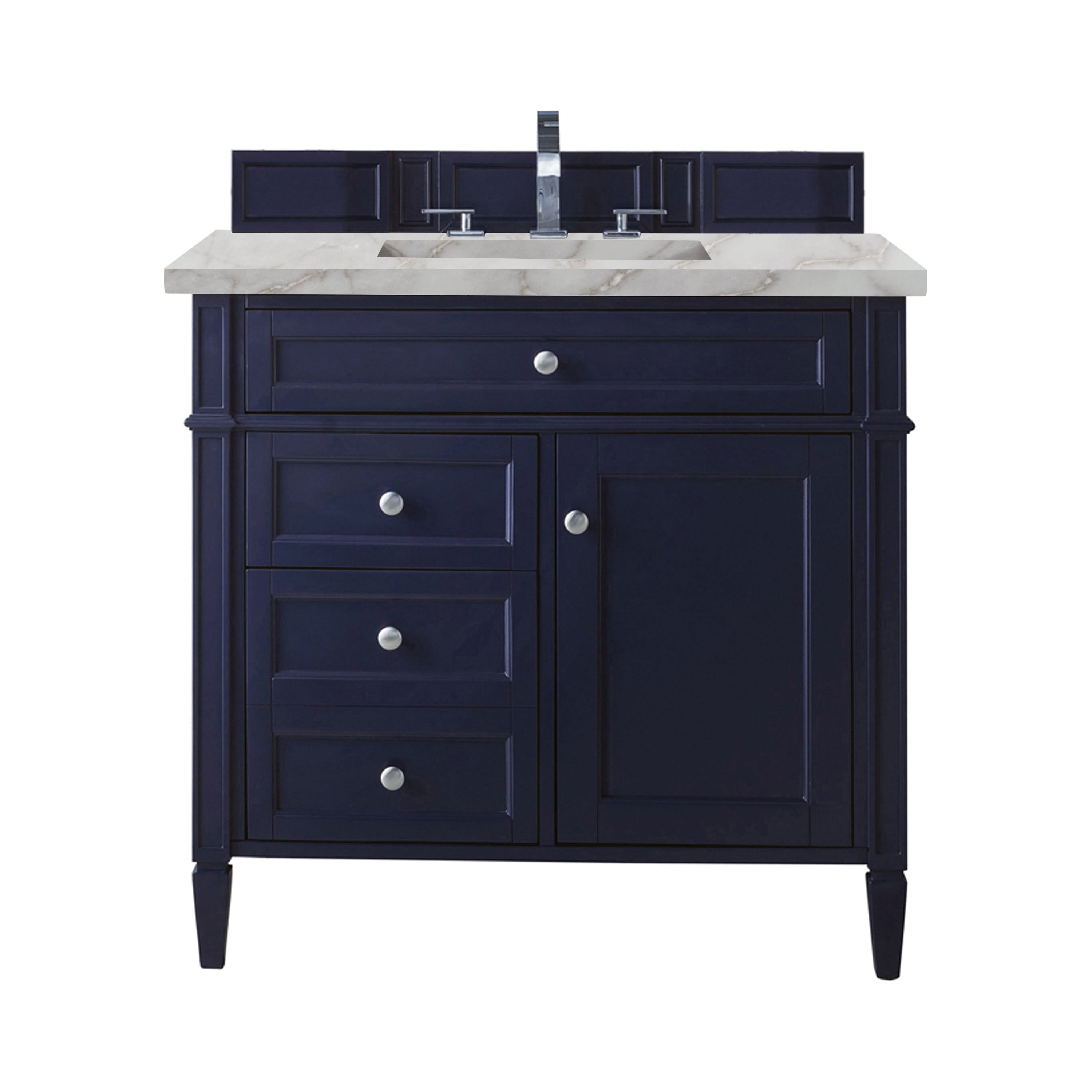 James Martin Vanities Brittany 36" Single Vanity - Victory Blue