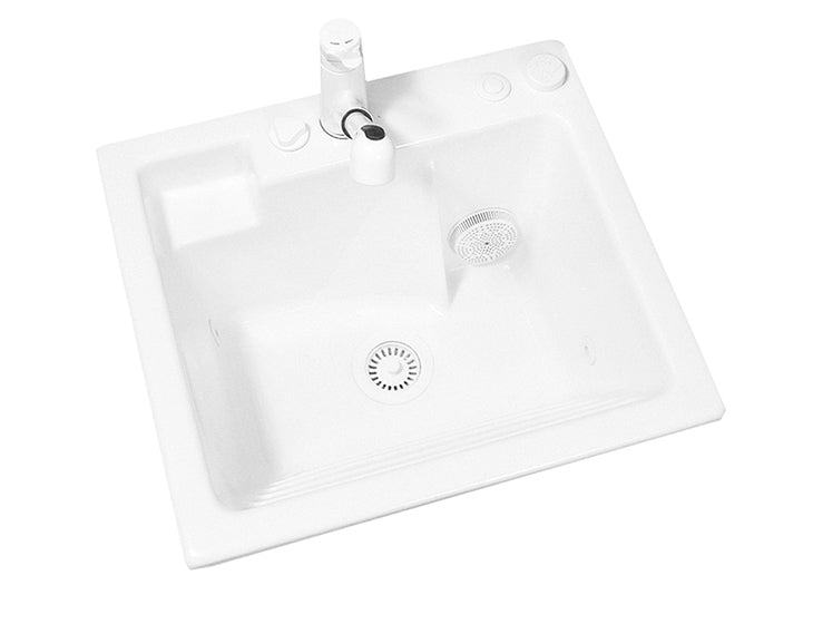 white sink