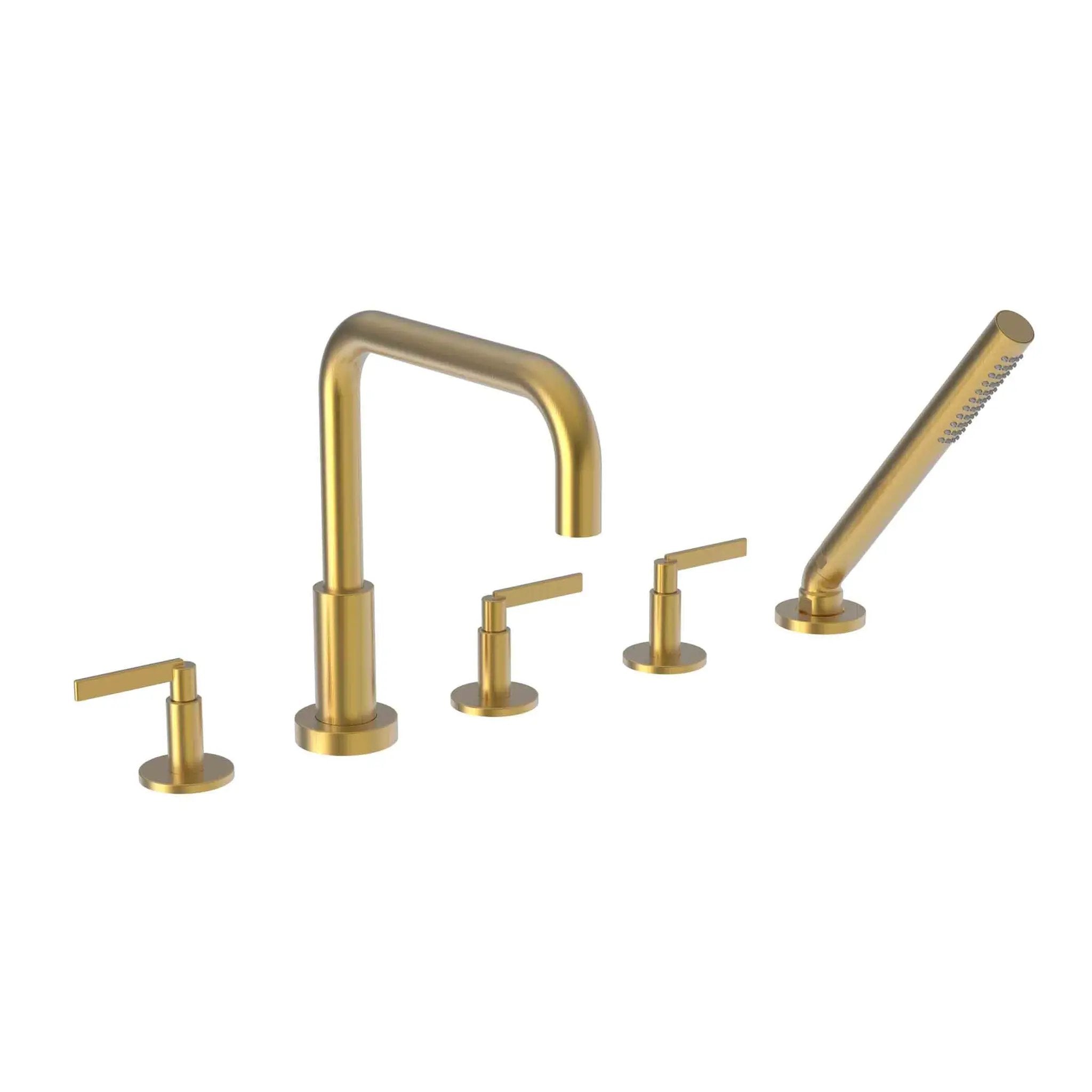 Newport Brass Tolmin Roman Tub Faucet with Hand Shower by Newport Brass