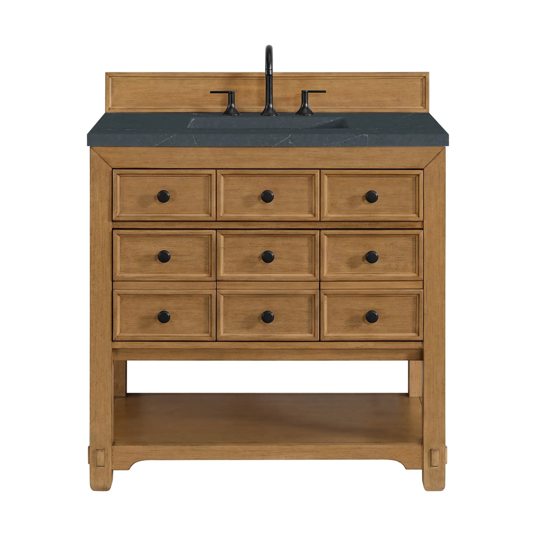 James Martin Malibu 36" Single Vanity Set - Amber Birch by James Martin Vanities