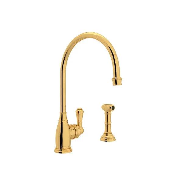 Rohl Georgian Era Kitchen Faucet with Side Spray by Rohl