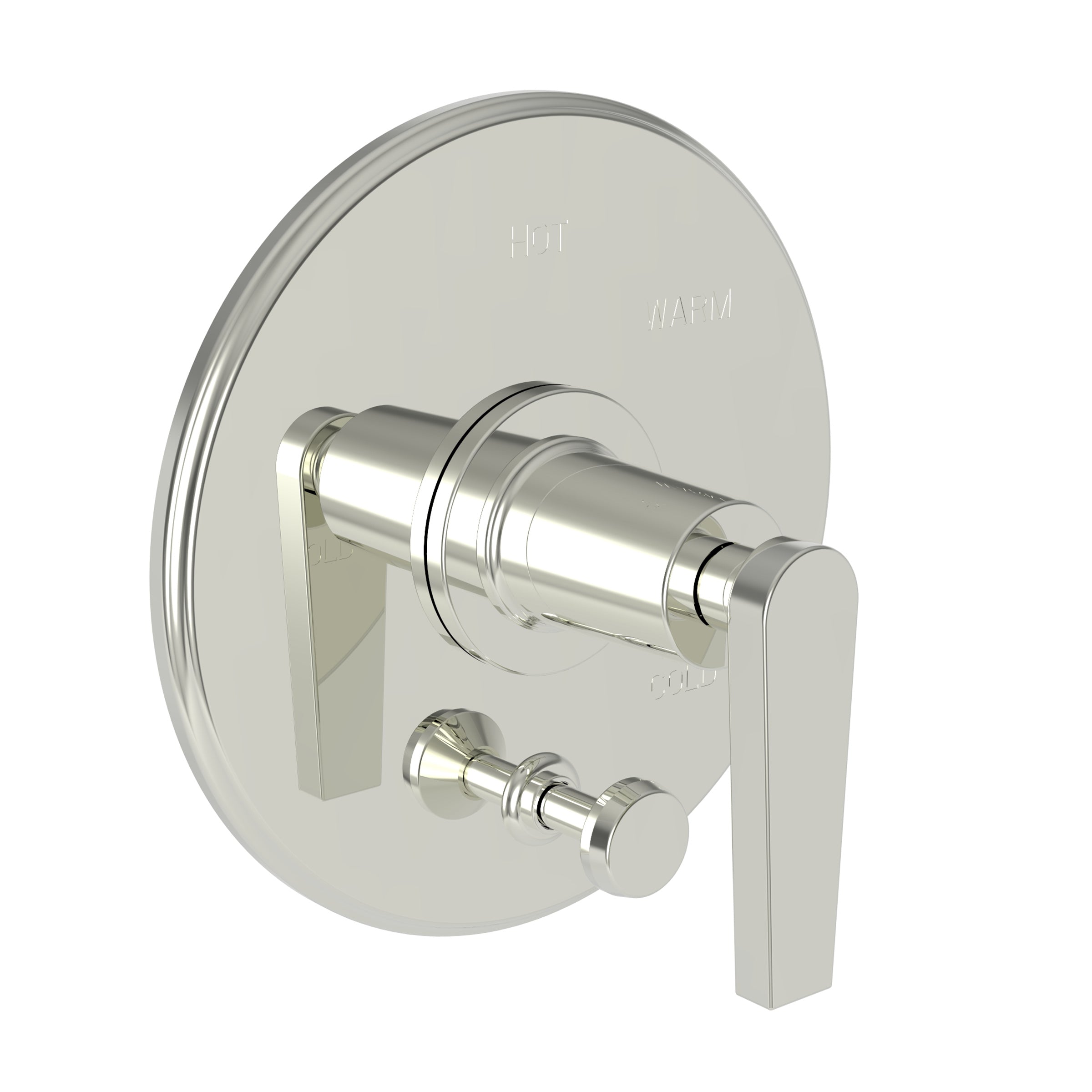 Newport Brass Dorrance Balanced Pressure Tub & Shower Diverter Plate with Handle. Less Showerhead, arm and flange.