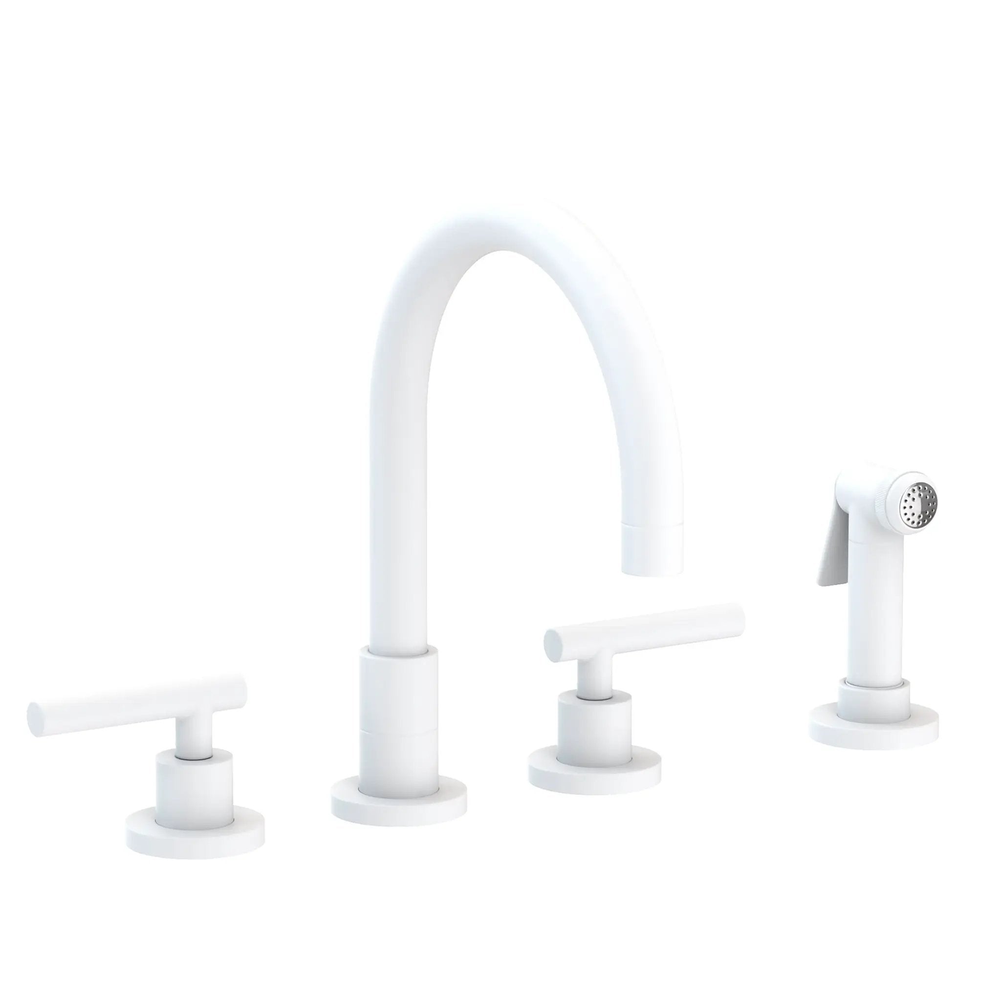 Newport Brass East Linear Kitchen Faucet with Side Spray by Newport Brass