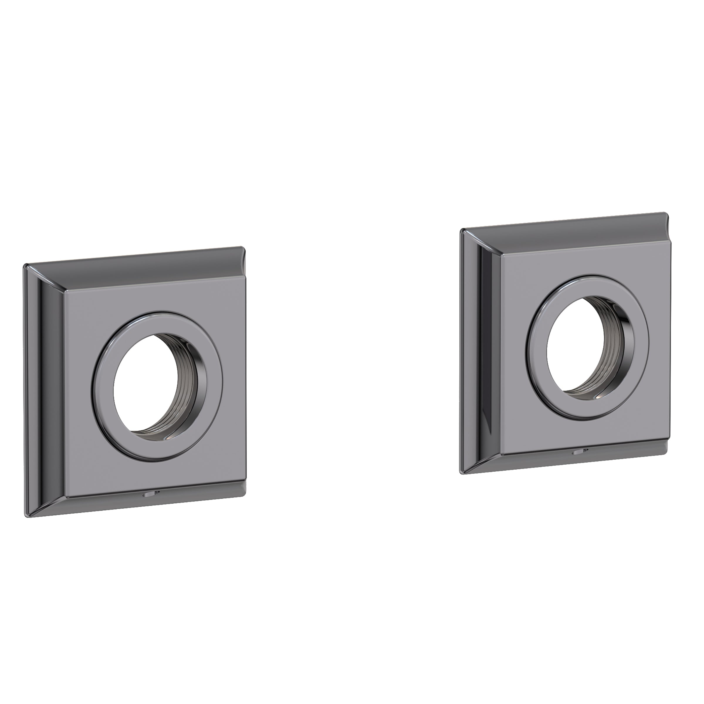 Newport Brass Joffrey Grab Bar Decorative Rings & Mounting Kit