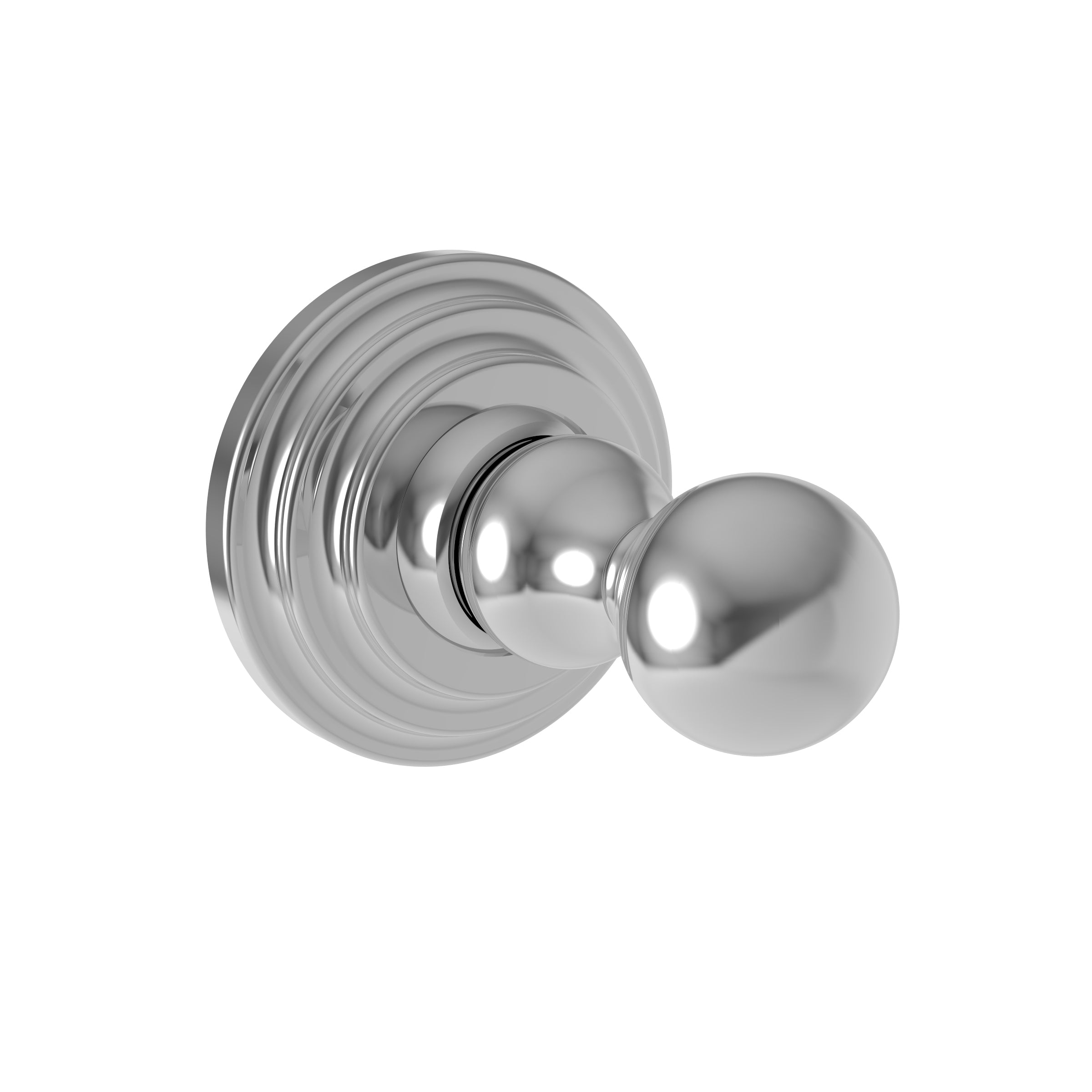 polished chrome robe hook