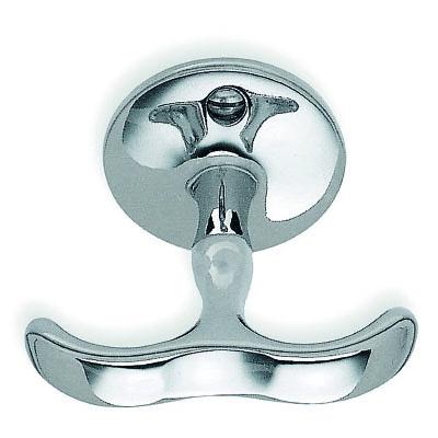 polished chrome shelf hook