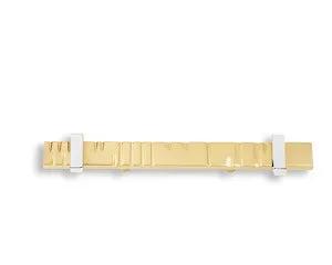 satin brass pull