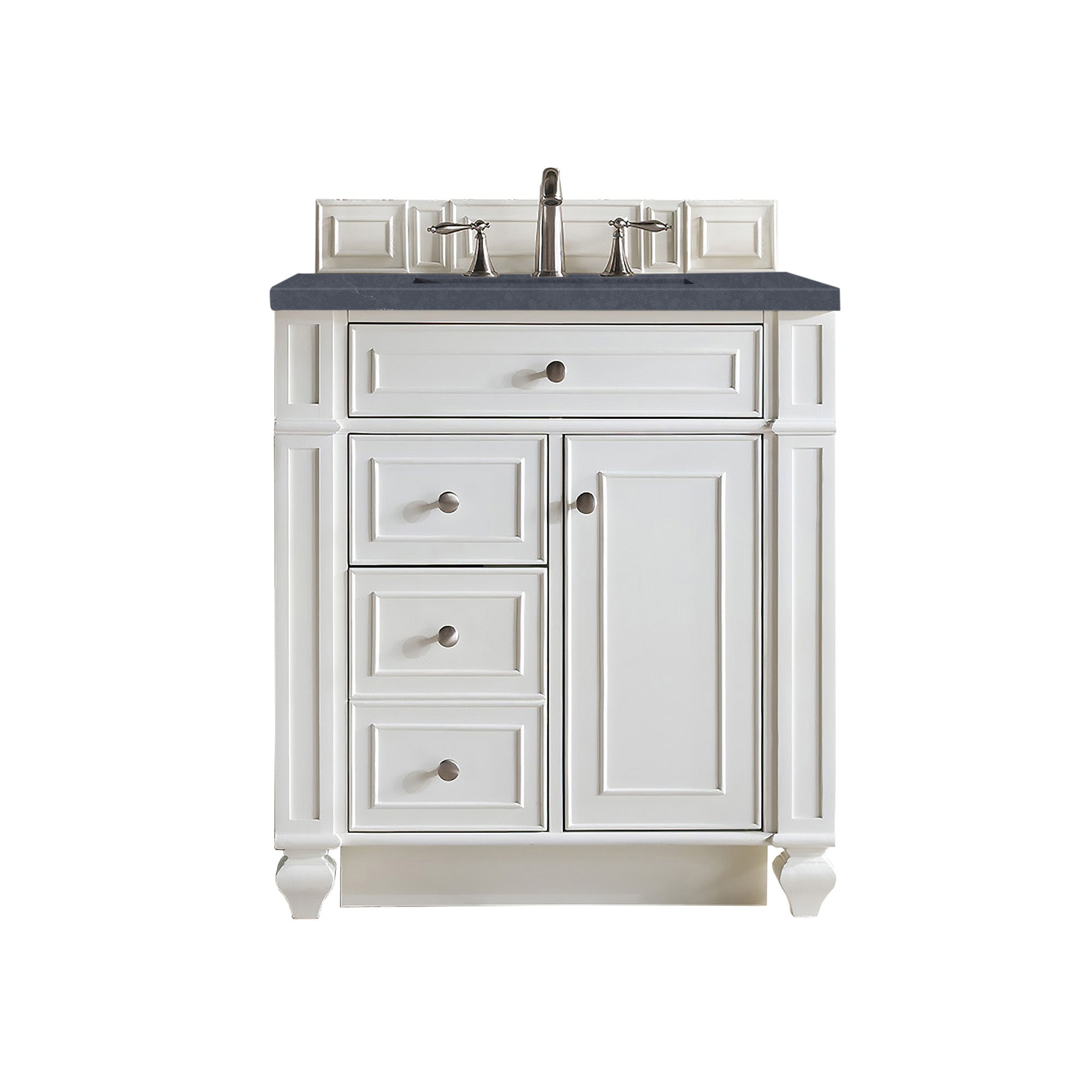 James Martin Vanities Bristol 30" Single Vanity - Bright White