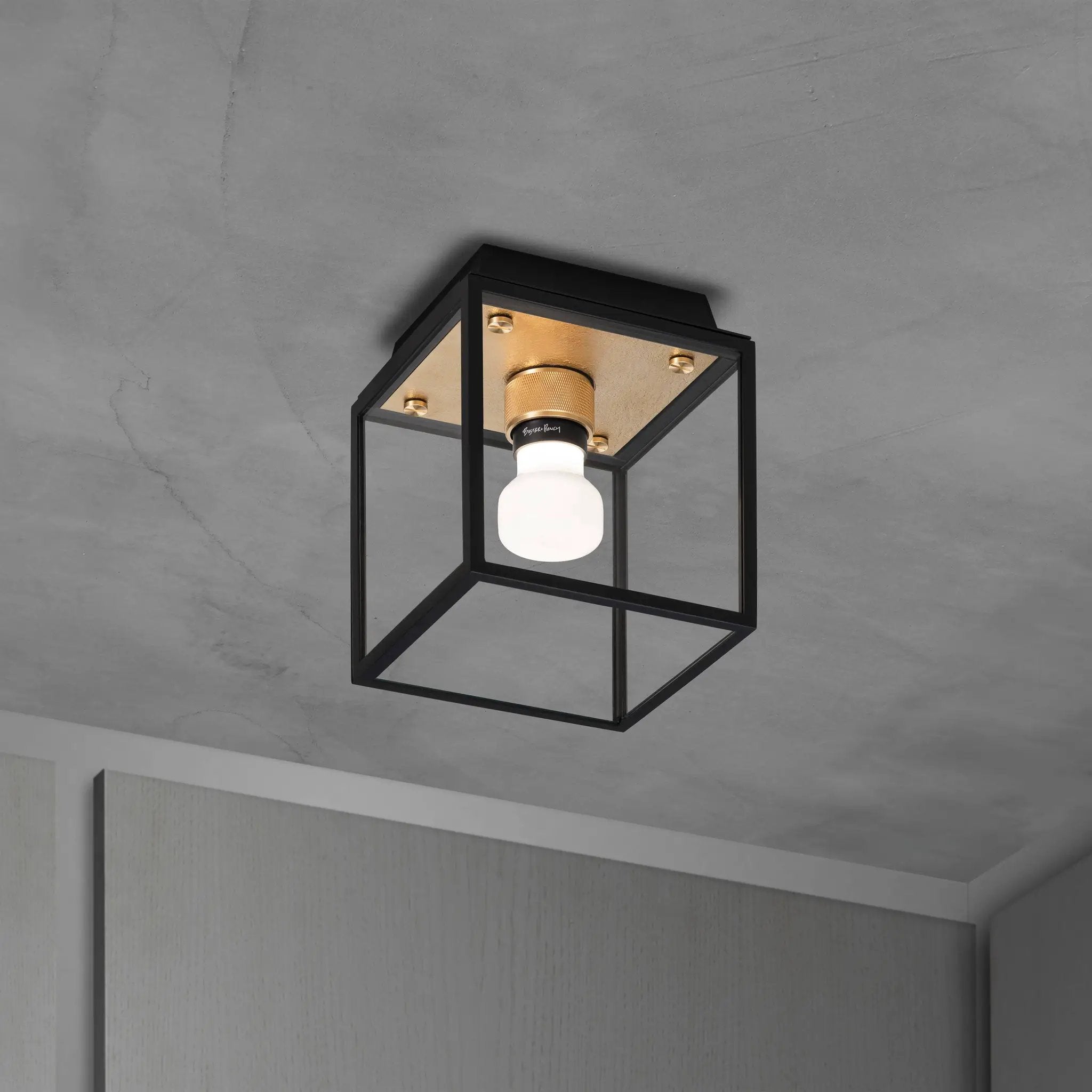 Buster + Punch Caged Wet Ceiling Light Small by Buster + Punch