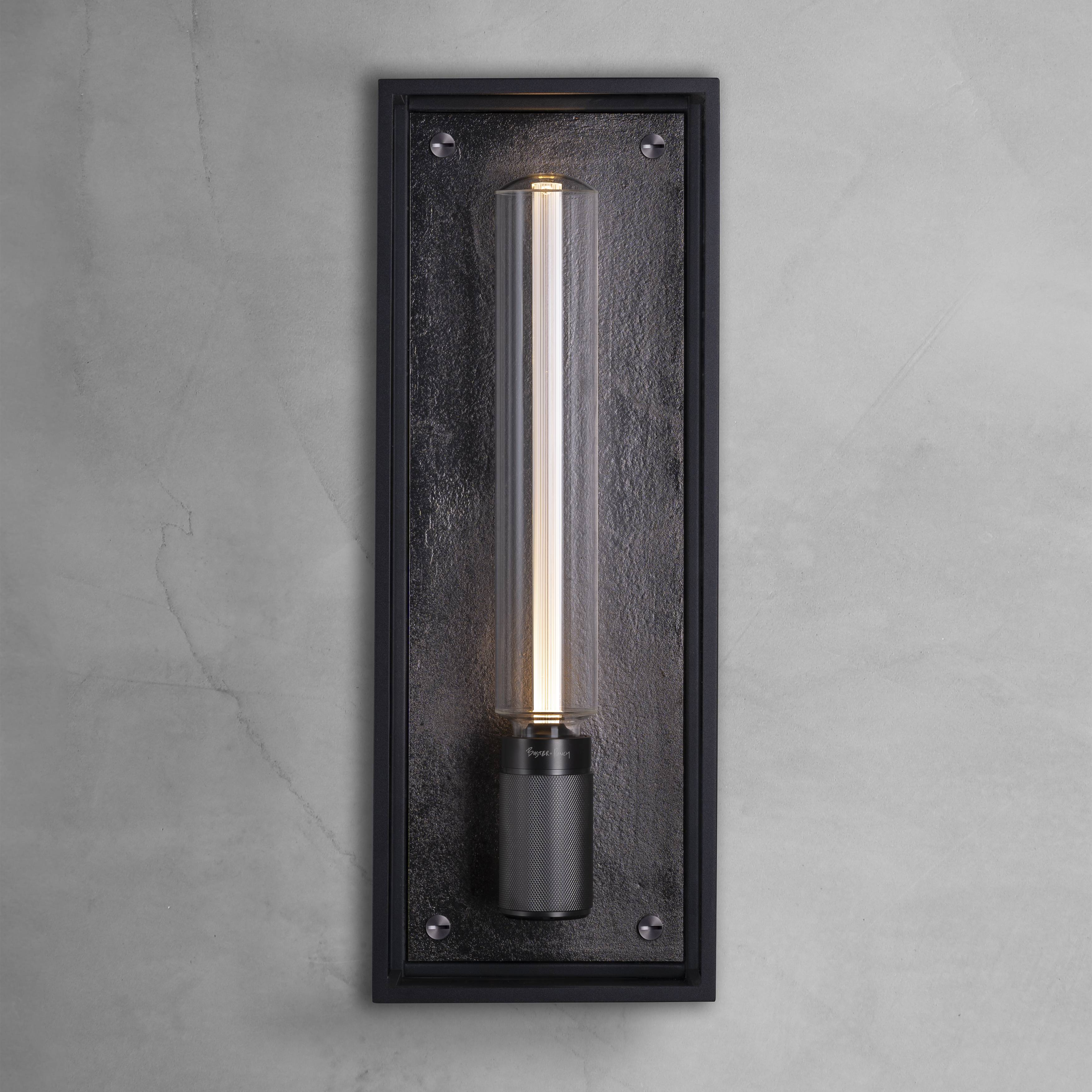 Gun Metal Wall Light