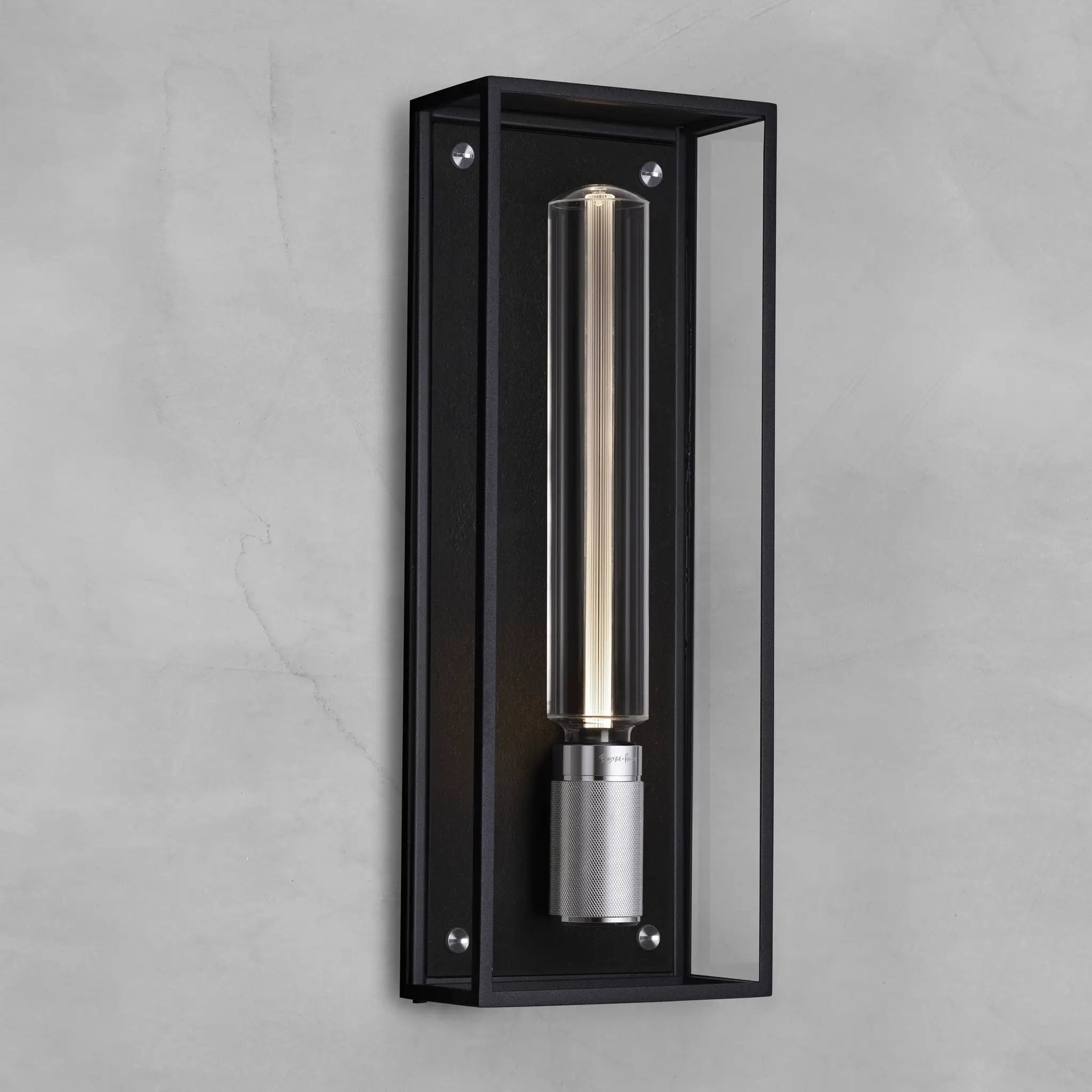 Buster + Punch Caged Wet Wall Light Large by Buster + Punch