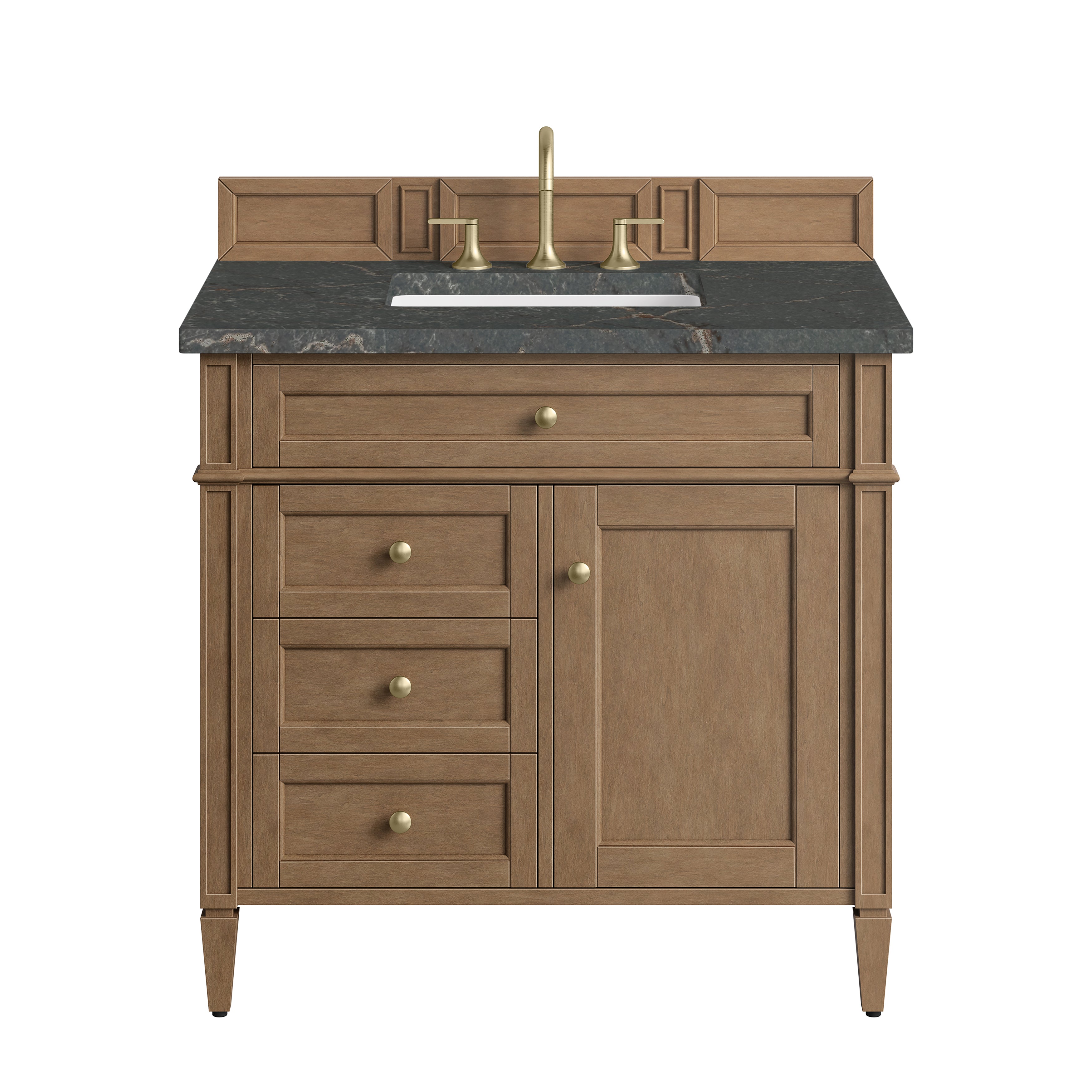 James Martin Brittany 36" Single Vanity Set - Pecan by James Martin Vanities