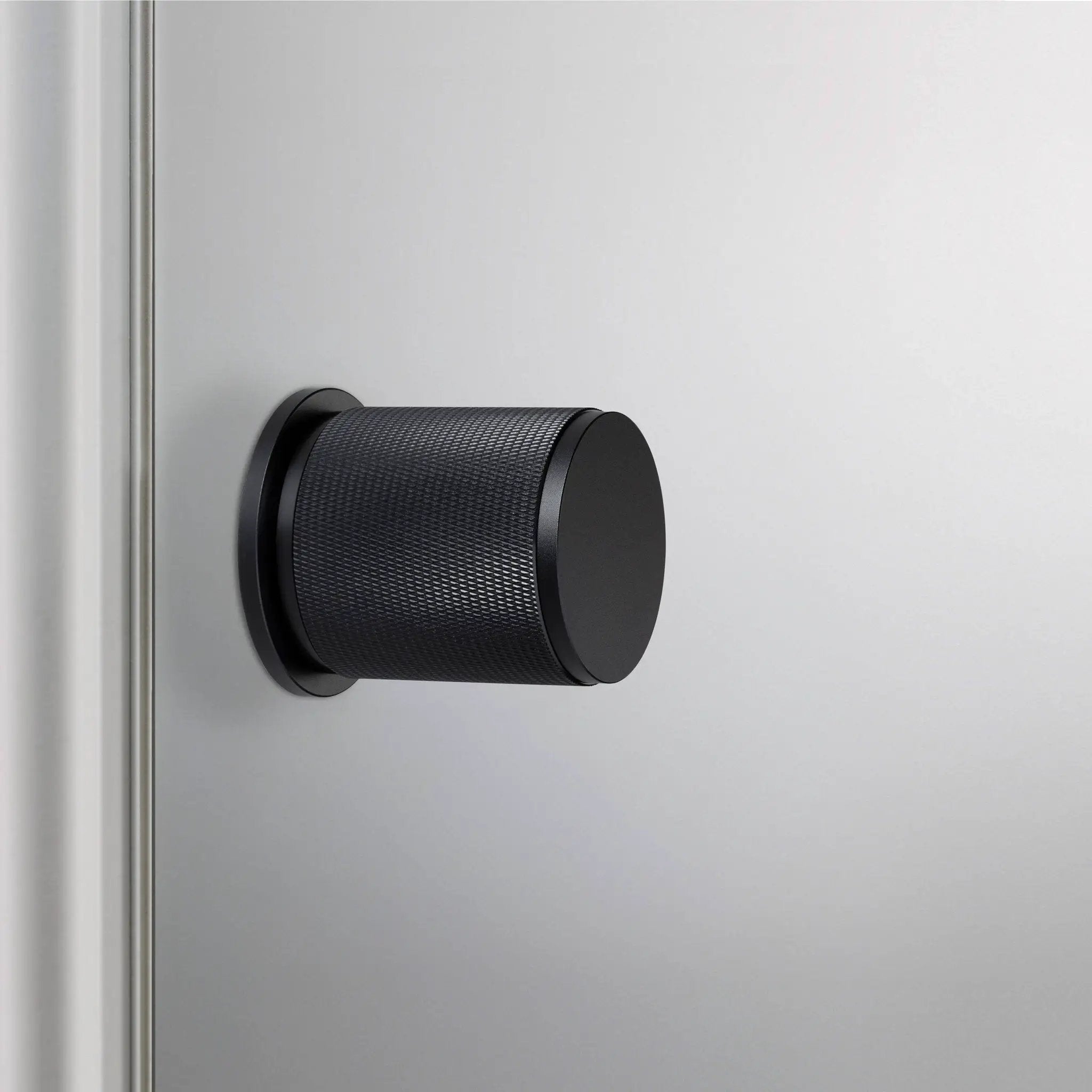 black door handle