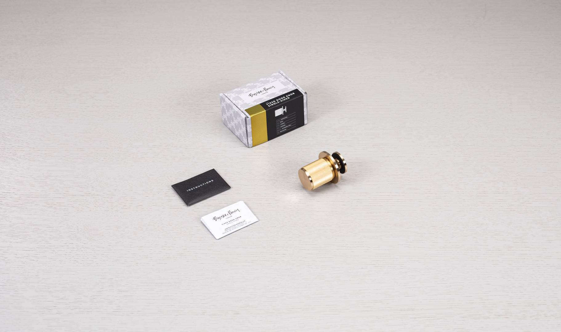 brass door handle