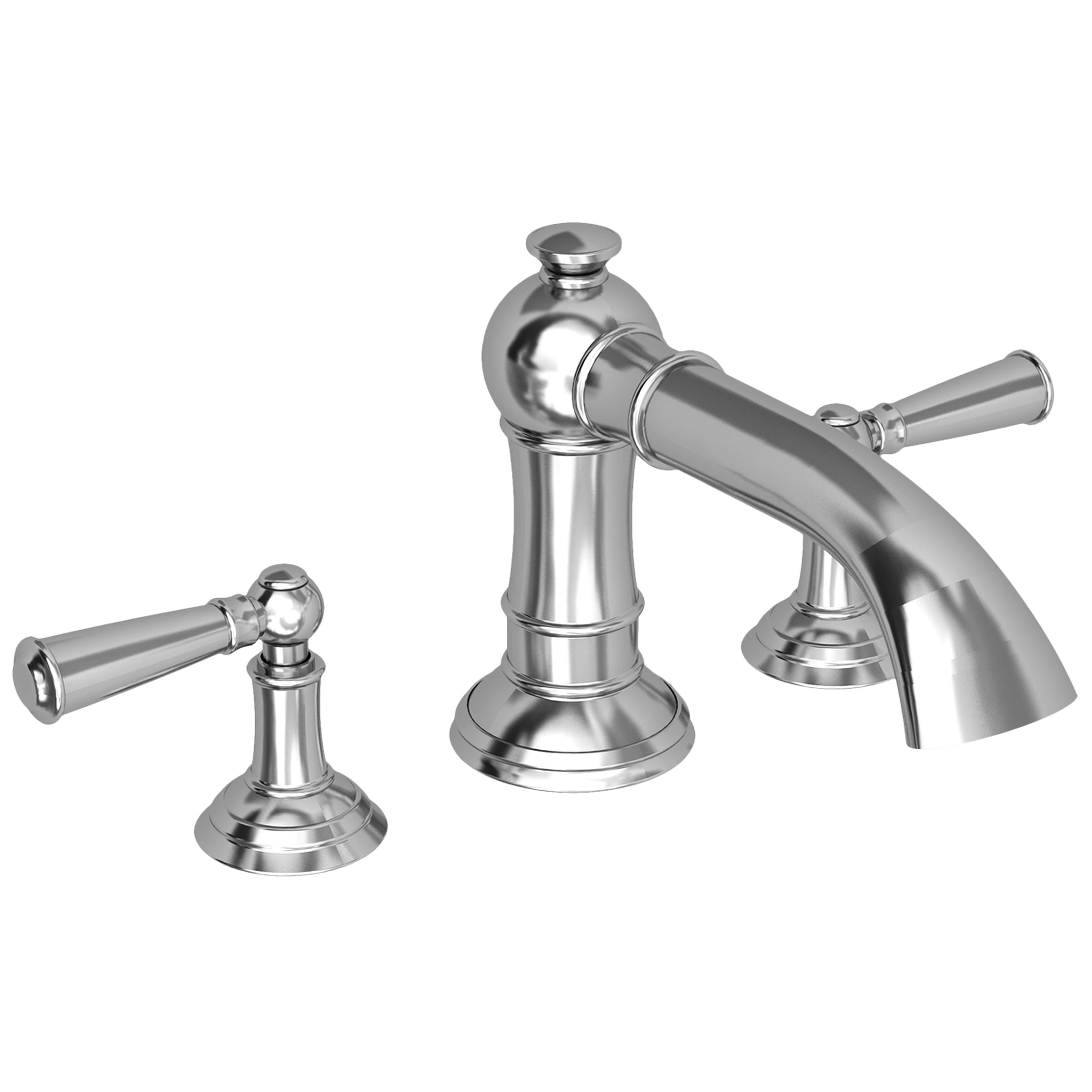 polished chrome tub faucet