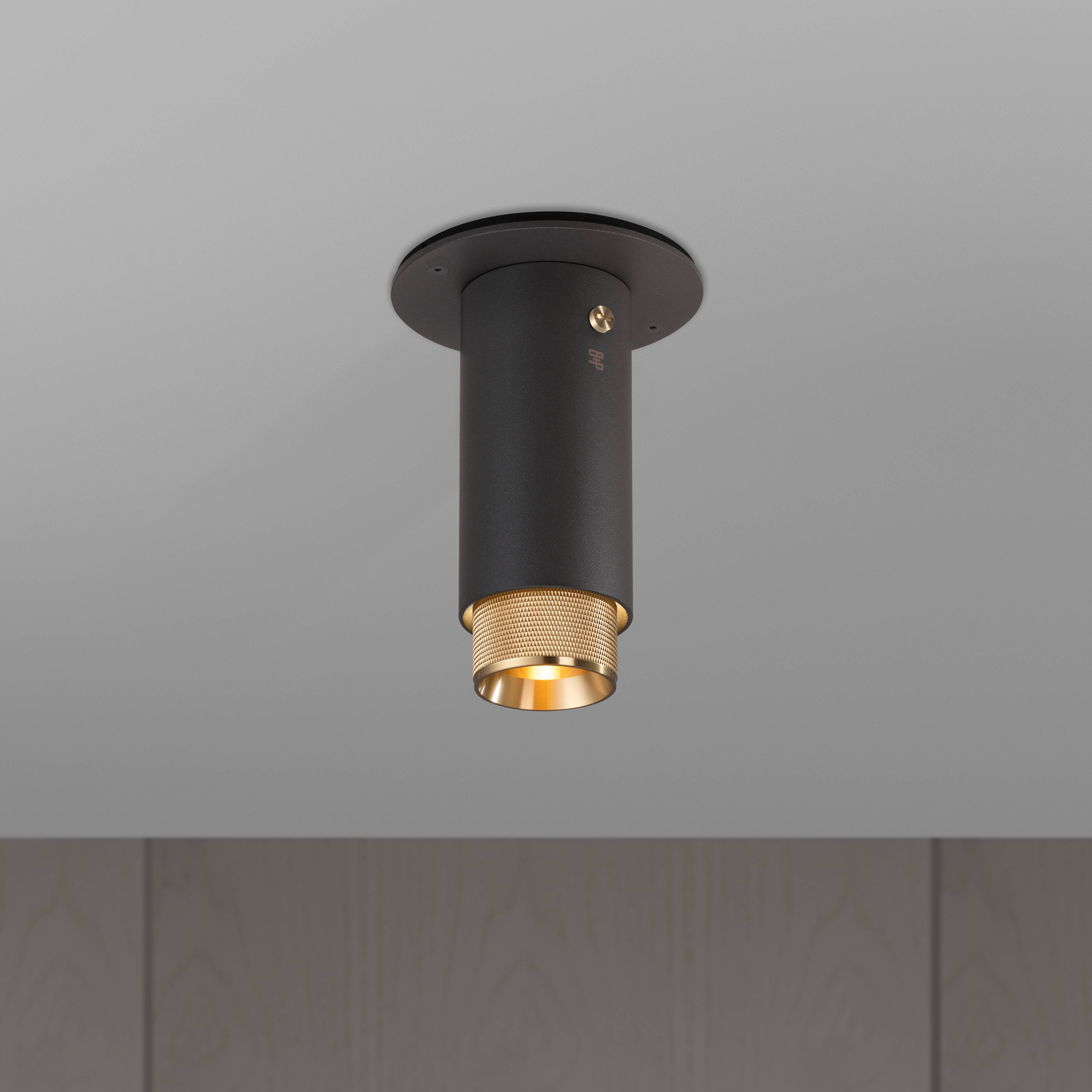 Graphite/Brass Cross Light