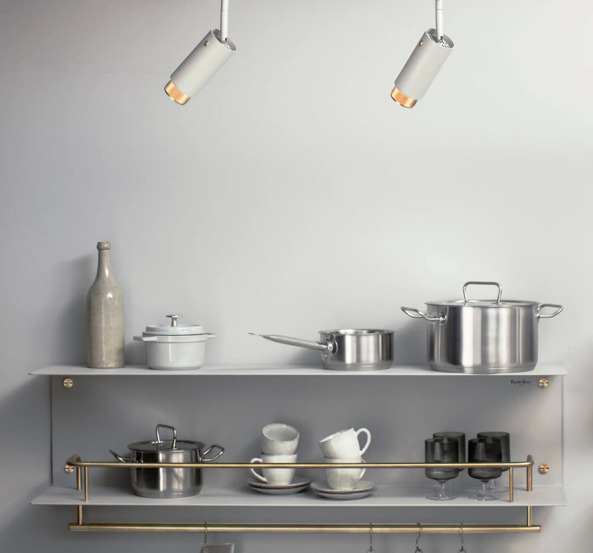 Graphite/Burnt Steel Linear Light