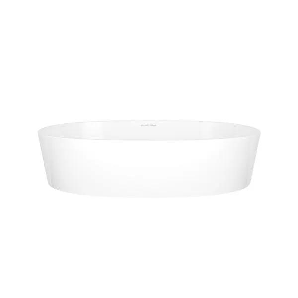 matte white sink