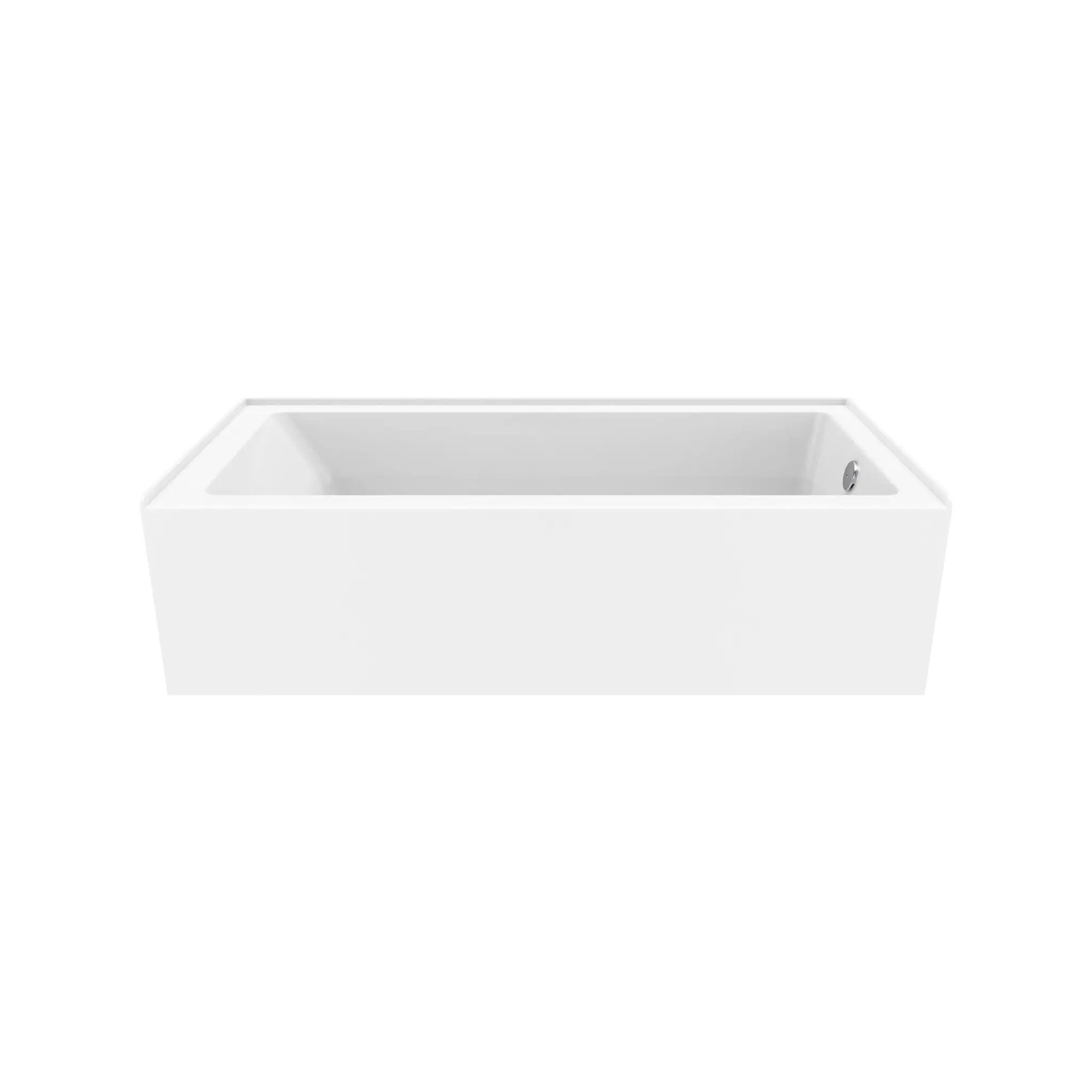 white bathtub