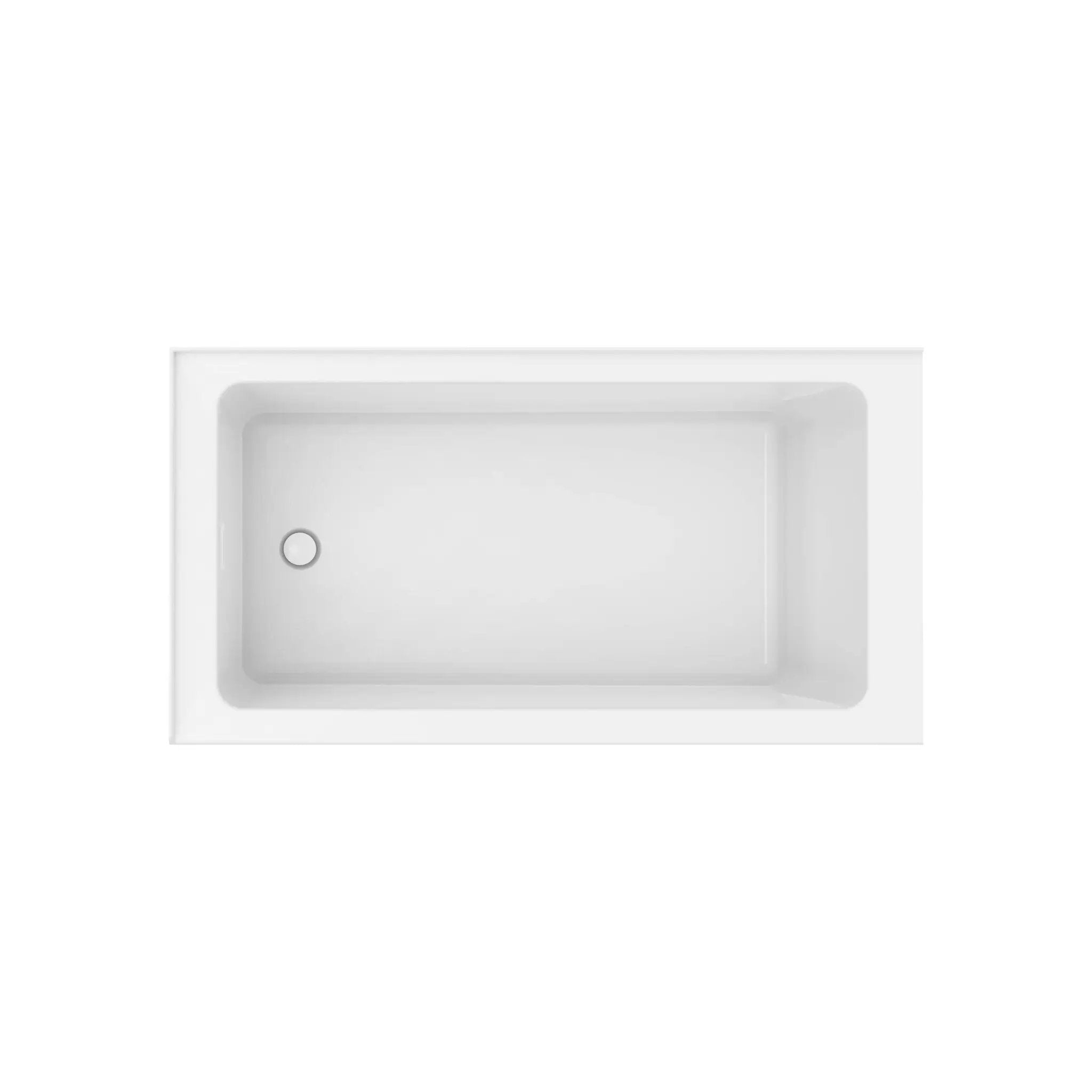 white bathtub
