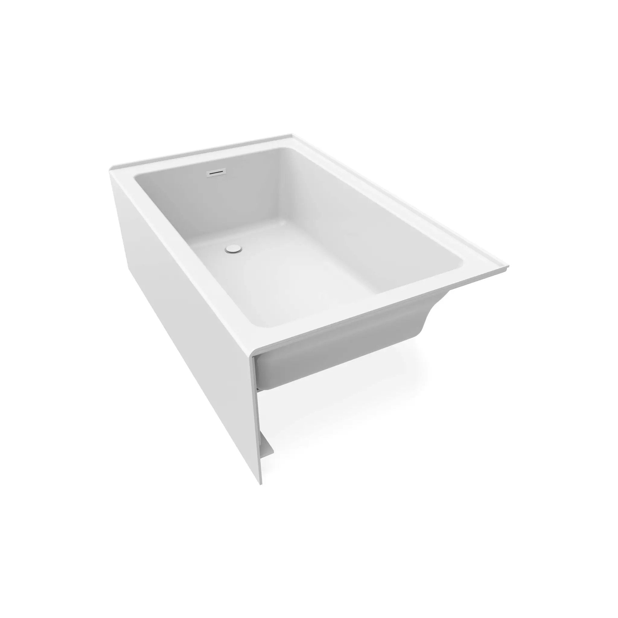white bathtub