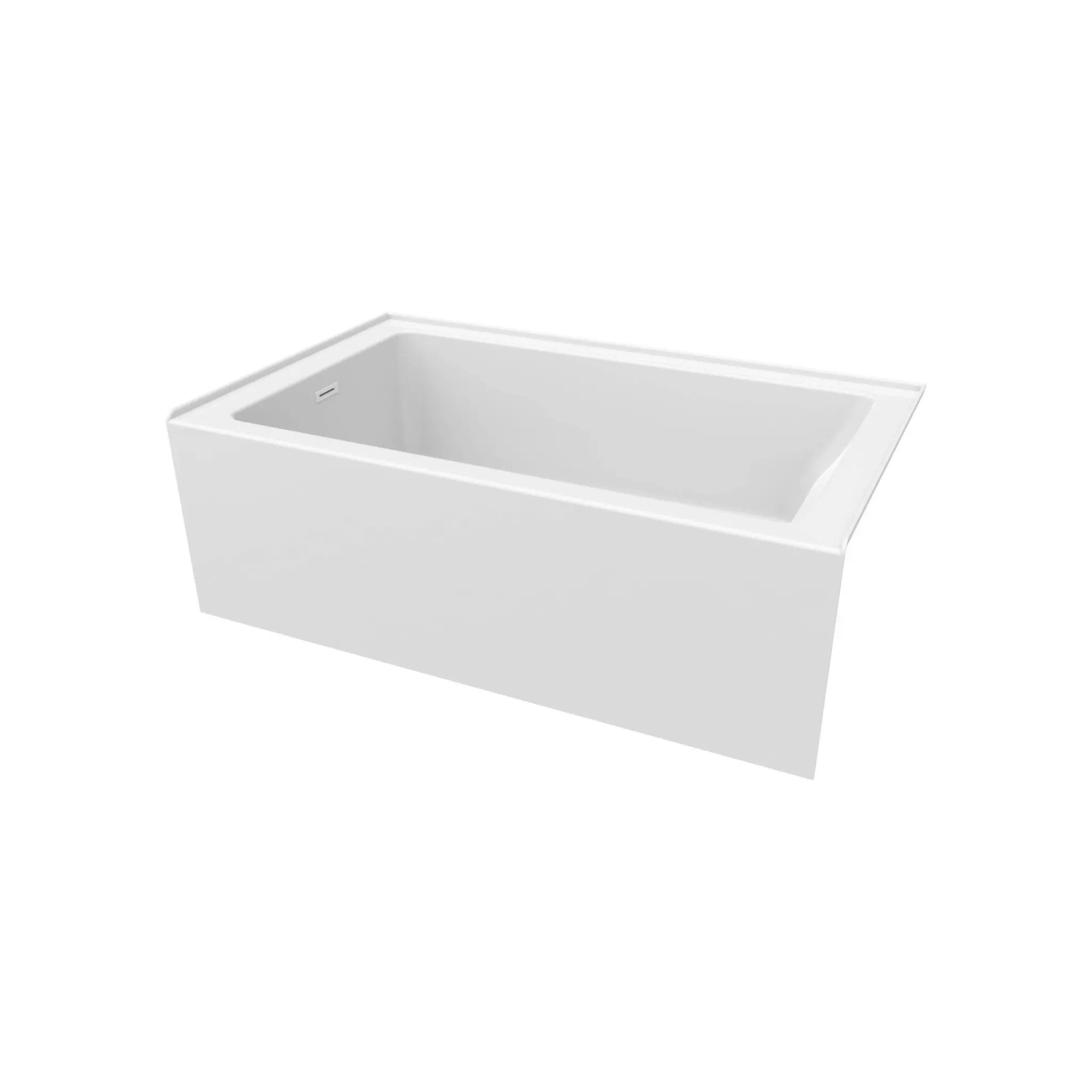white bathtub