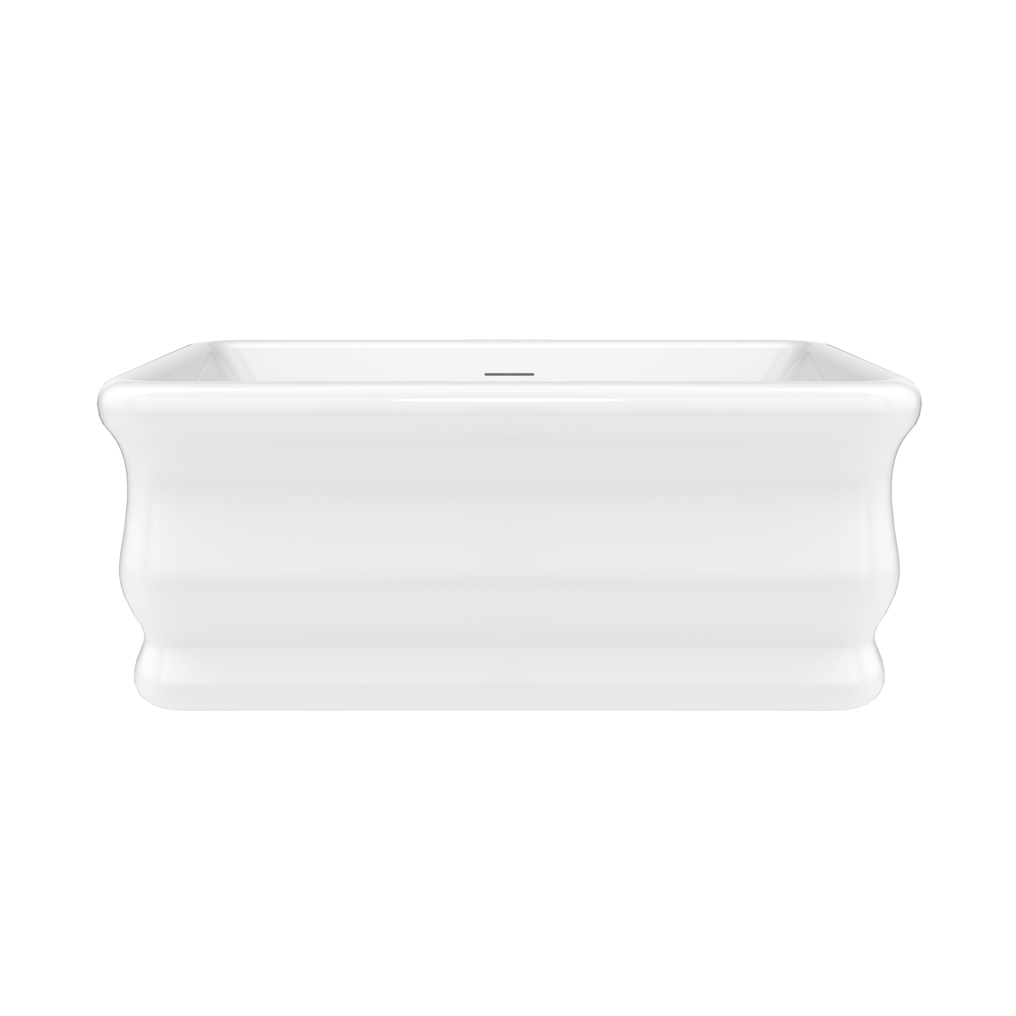 white bathtub