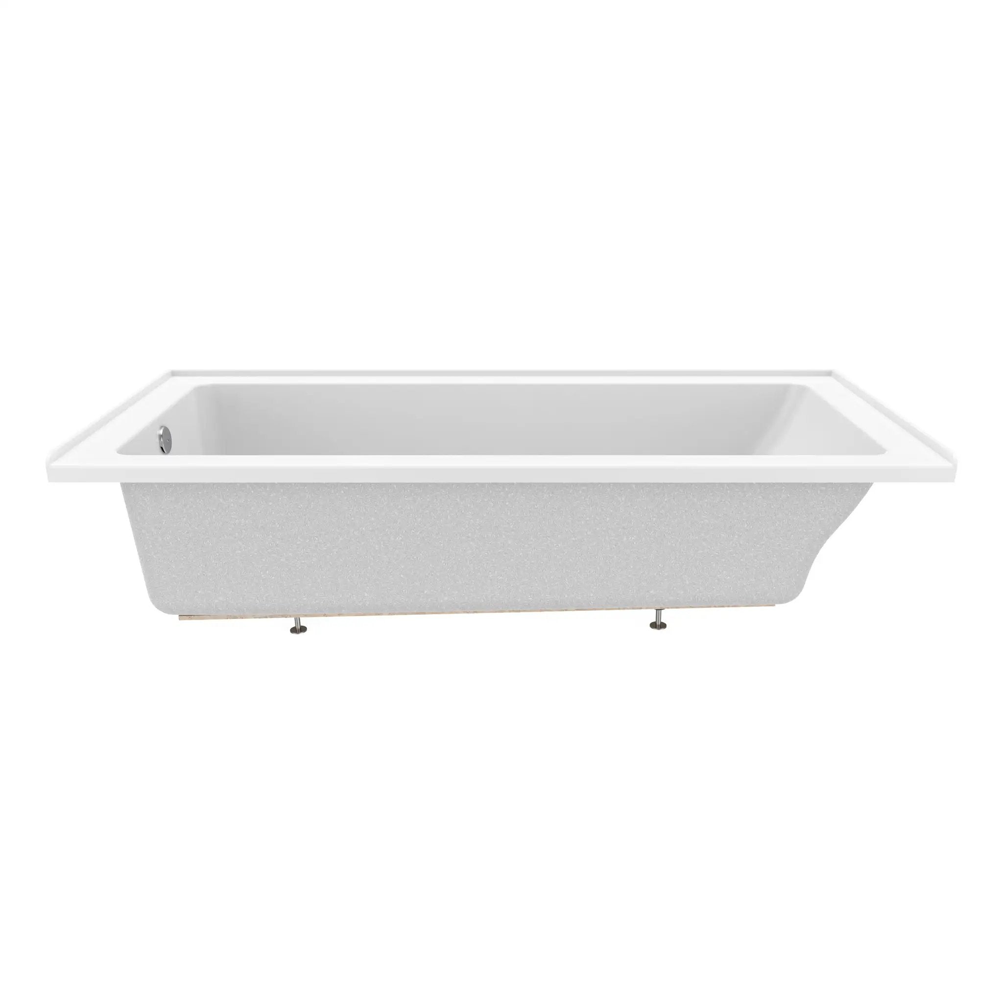 white bathtub