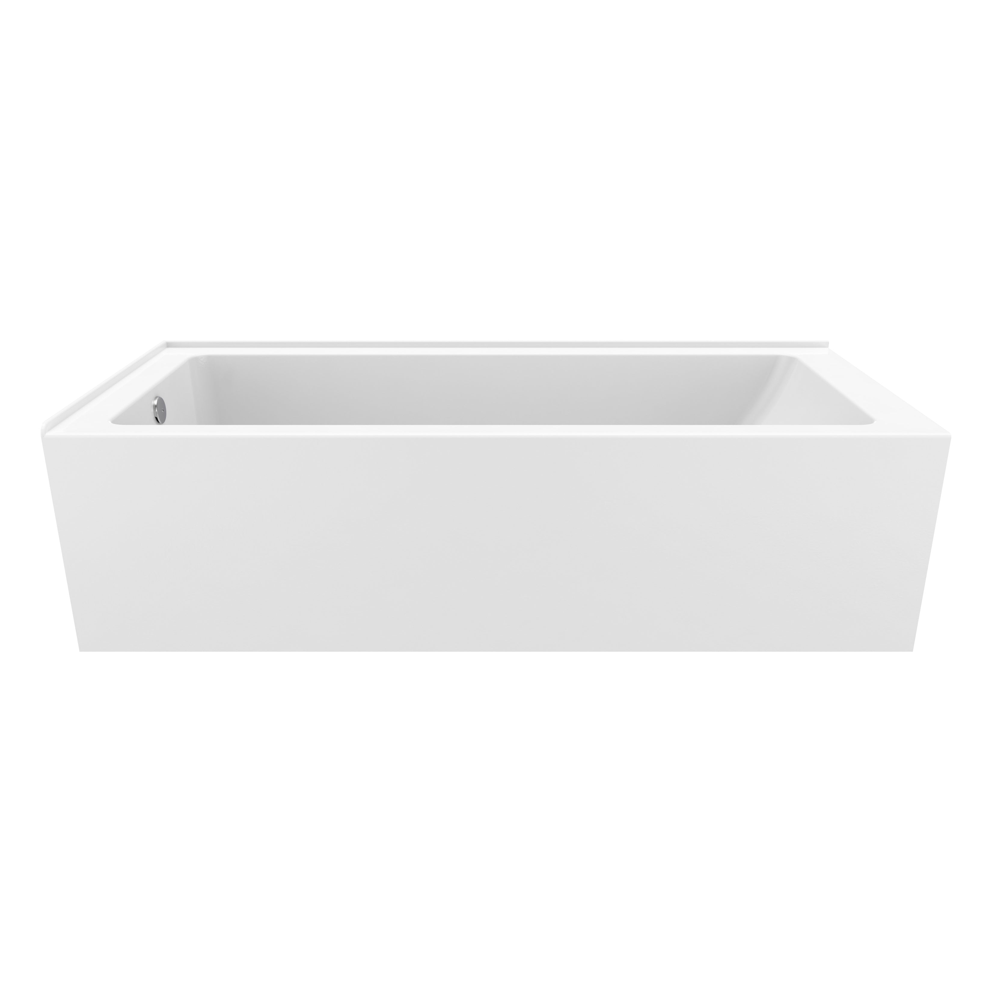 white bathtub