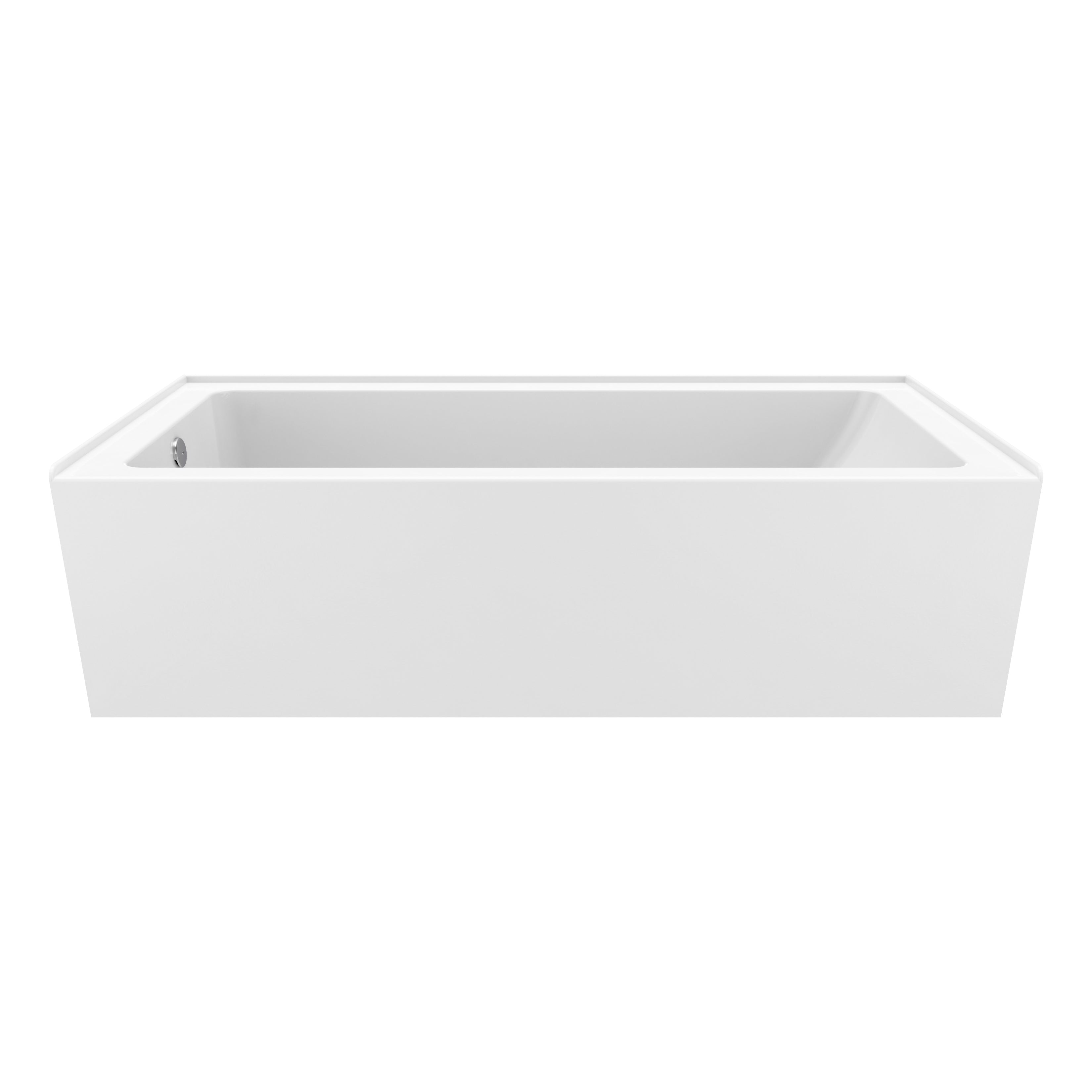 white bathtub