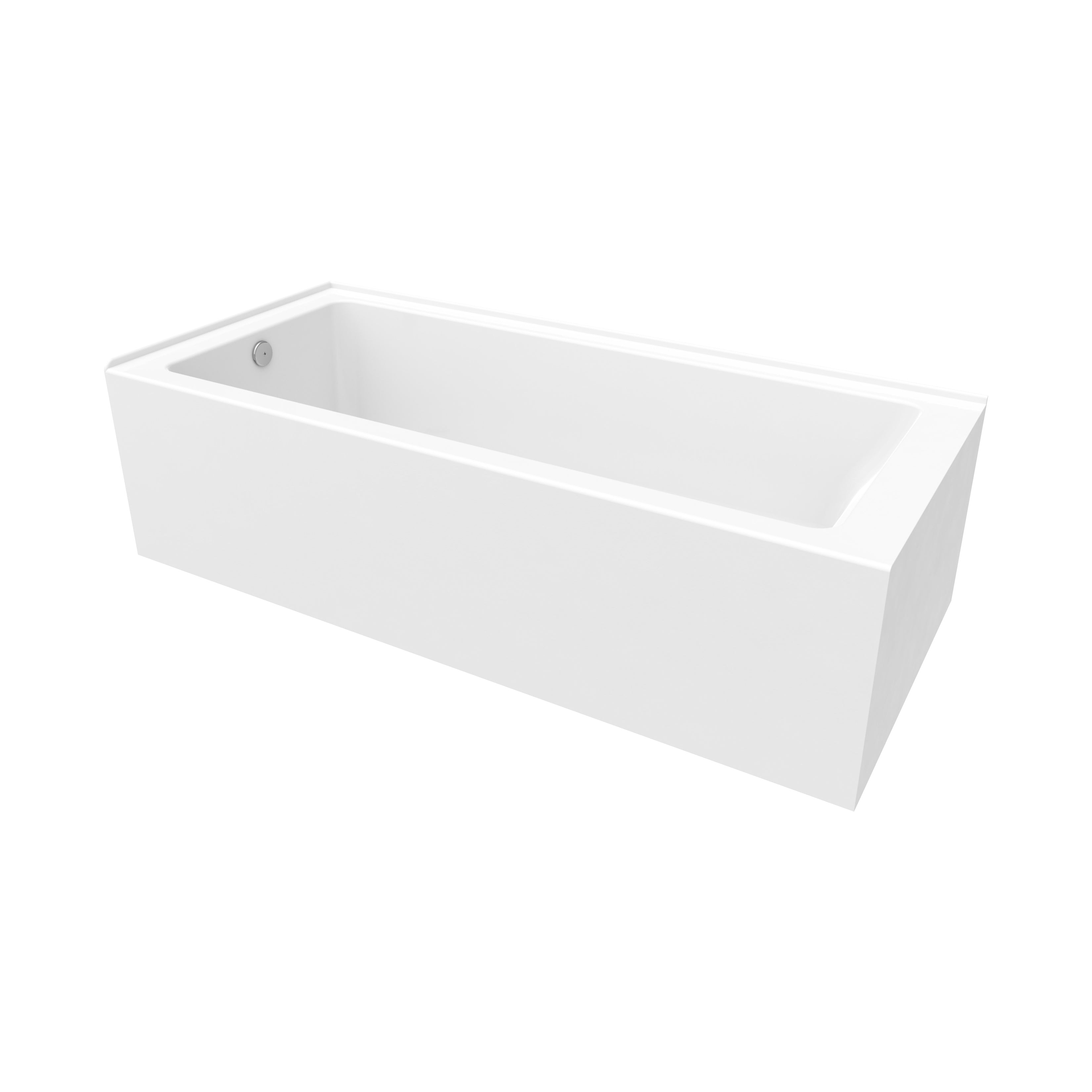 white bathtub