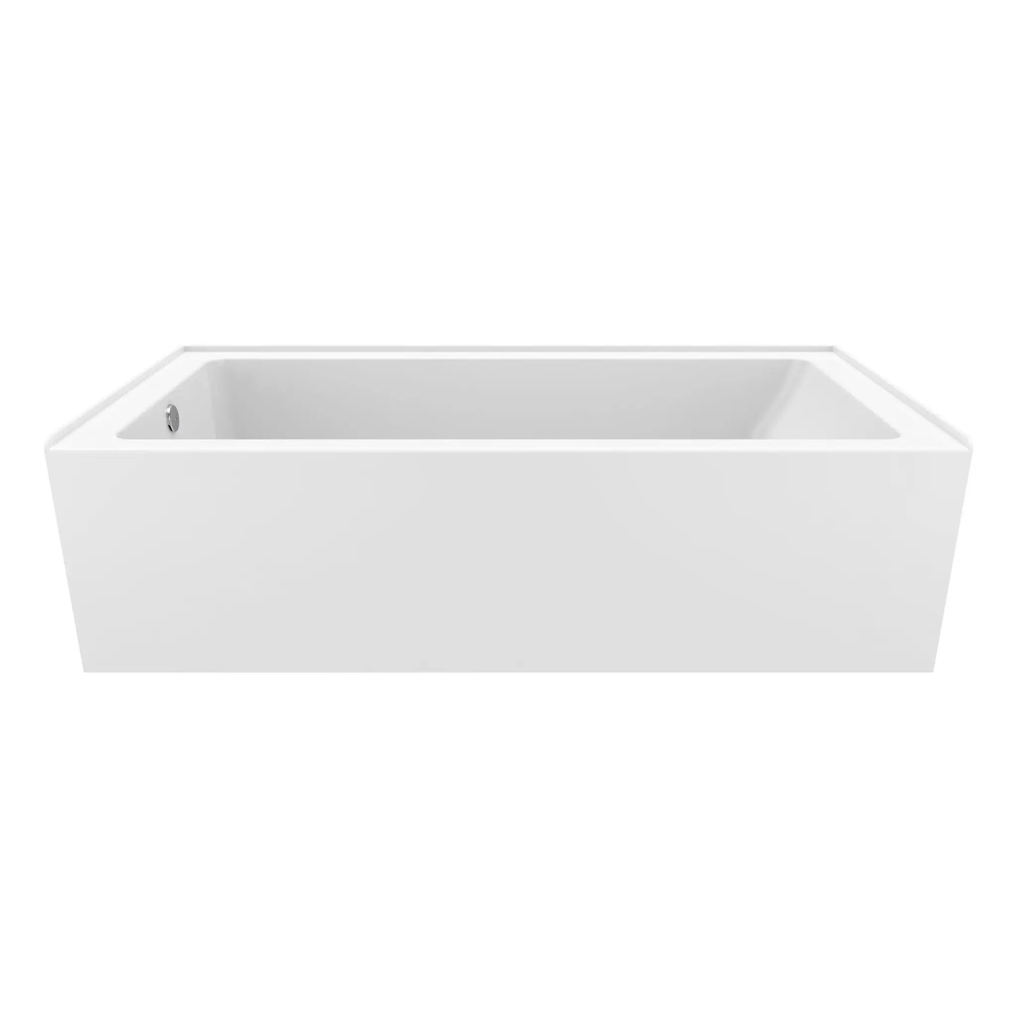 white bathtub