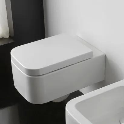 white toilet