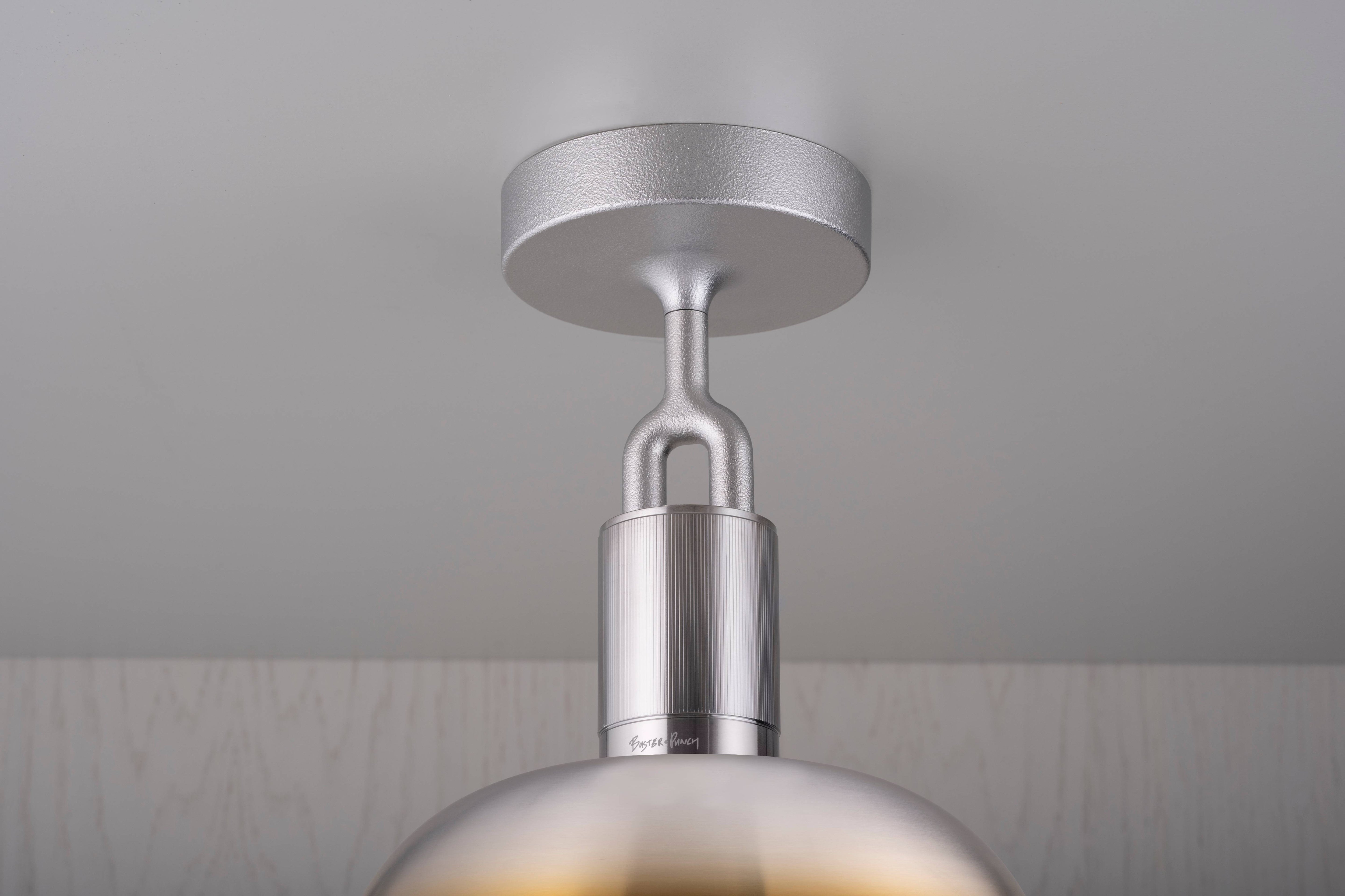 Burnt Steel Ceiling Light