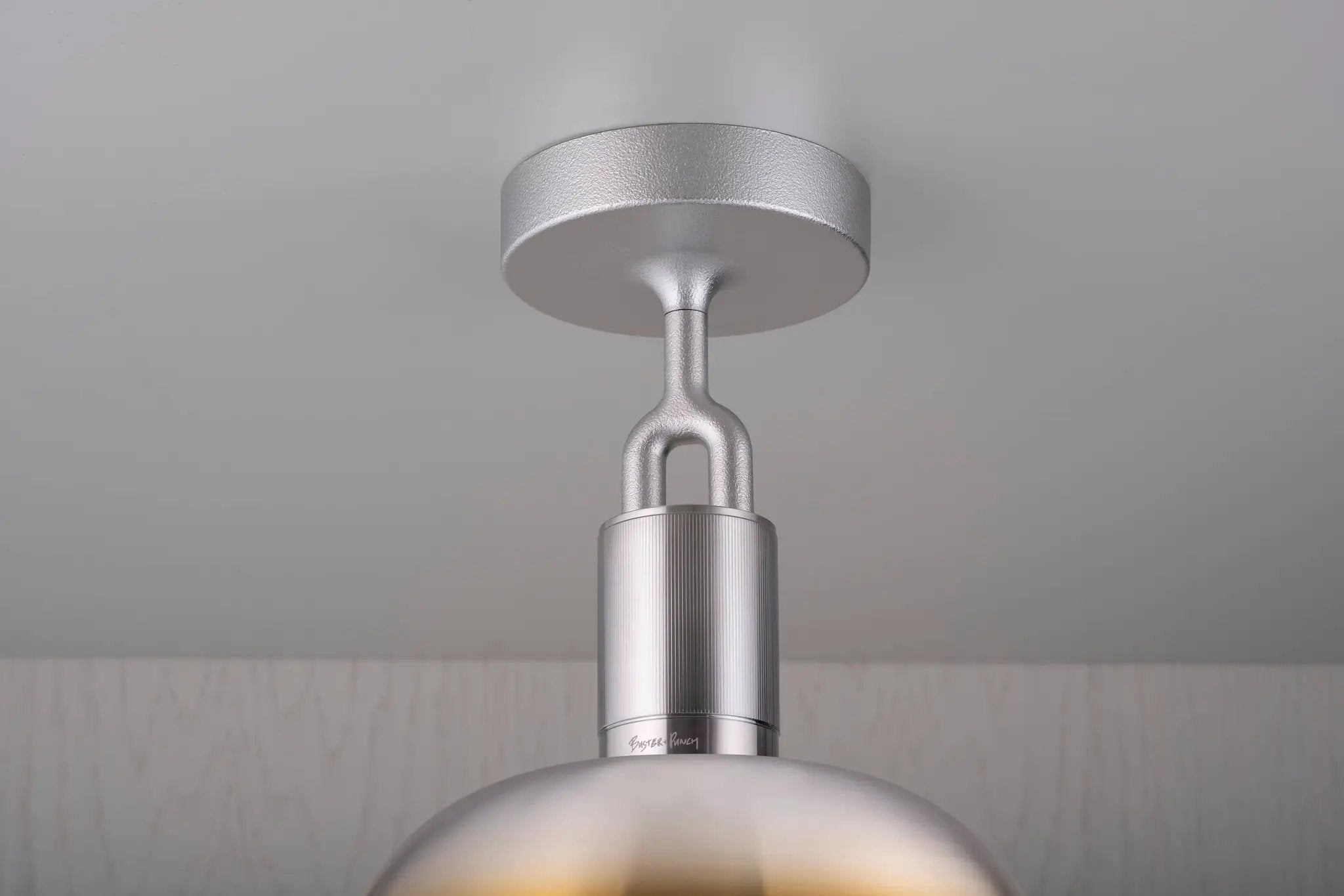 Burnt Steel Ceiling Light