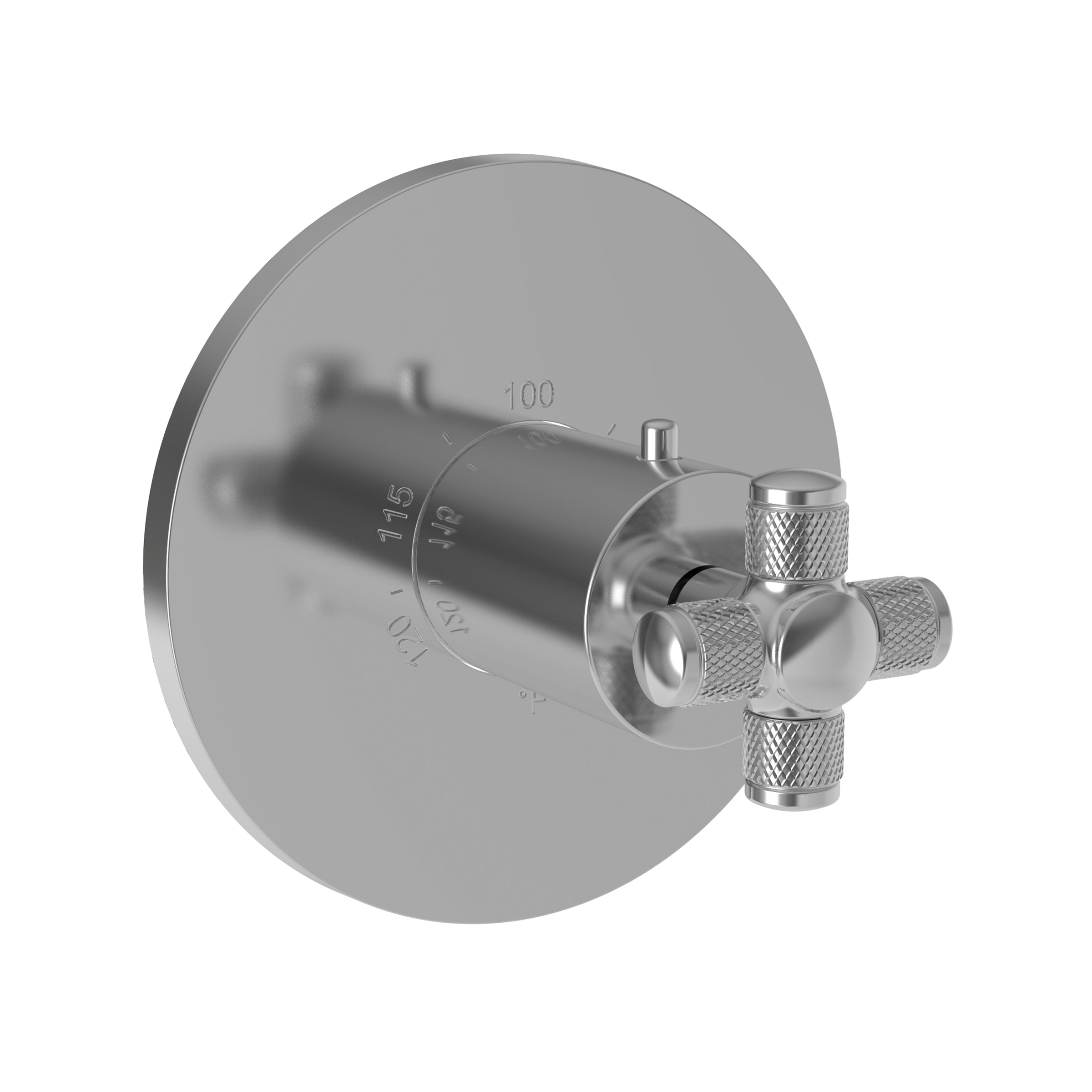 polished chrome trim plate