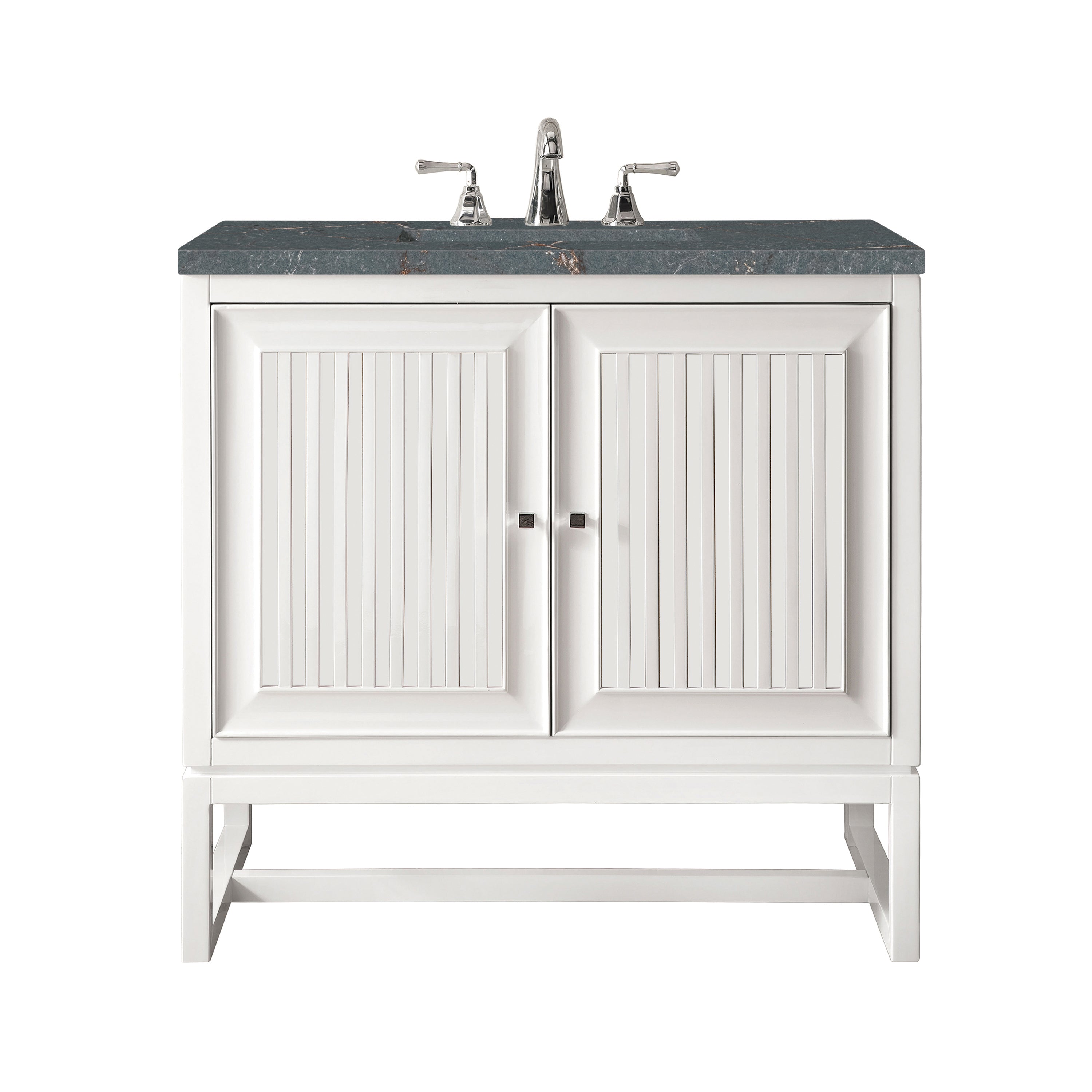 James Martin Vanities Athens 30" Single Vanity - Glossy White