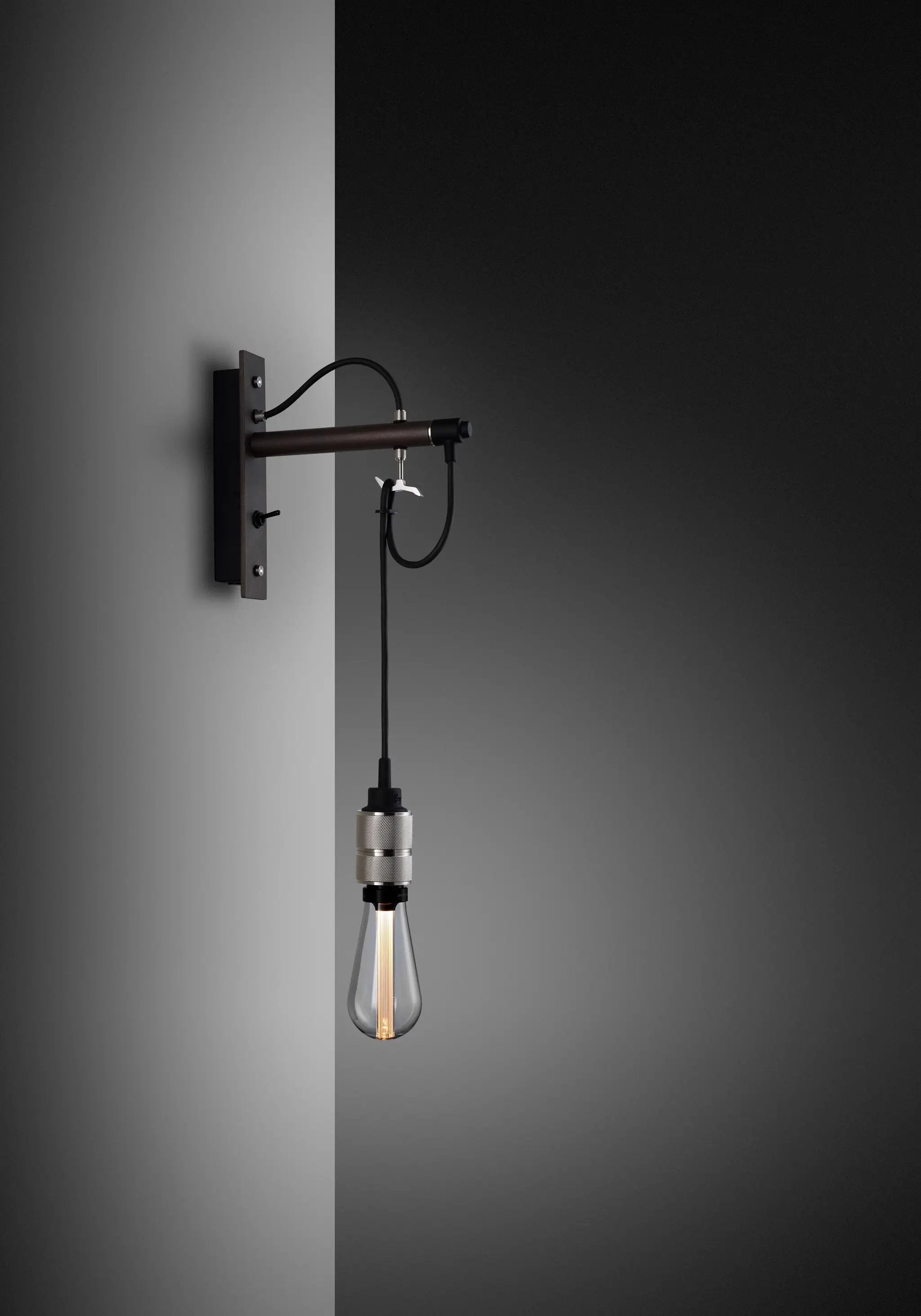 Buster + Punch Hooked Wall Light Nude by Buster + Punch