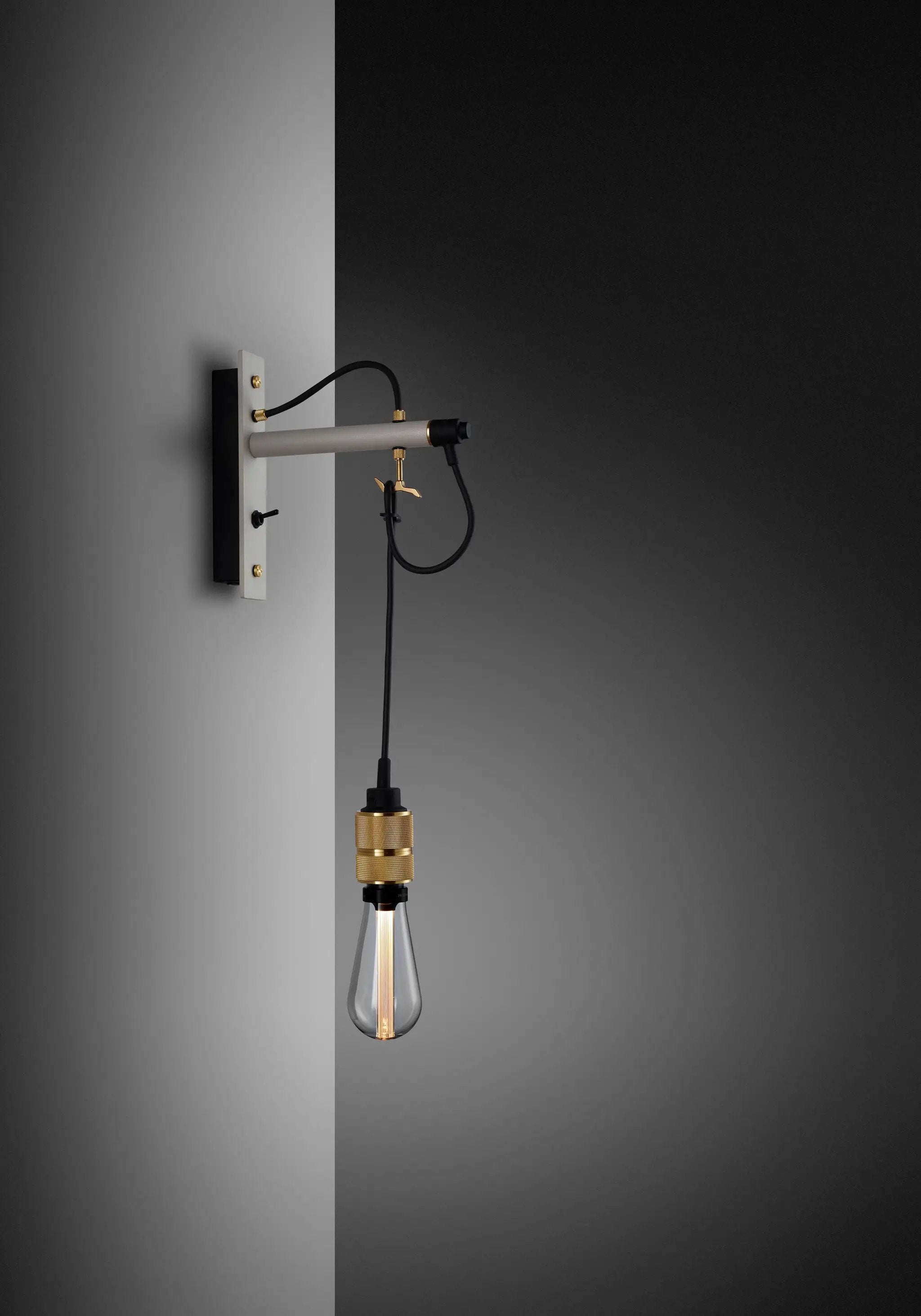 Buster + Punch Hooked Wall Light Nude by Buster + Punch