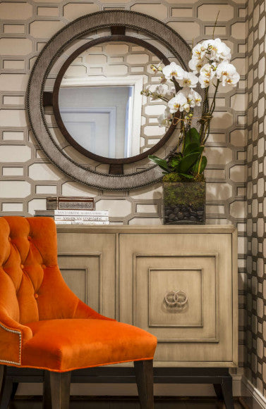 polished nickel pull