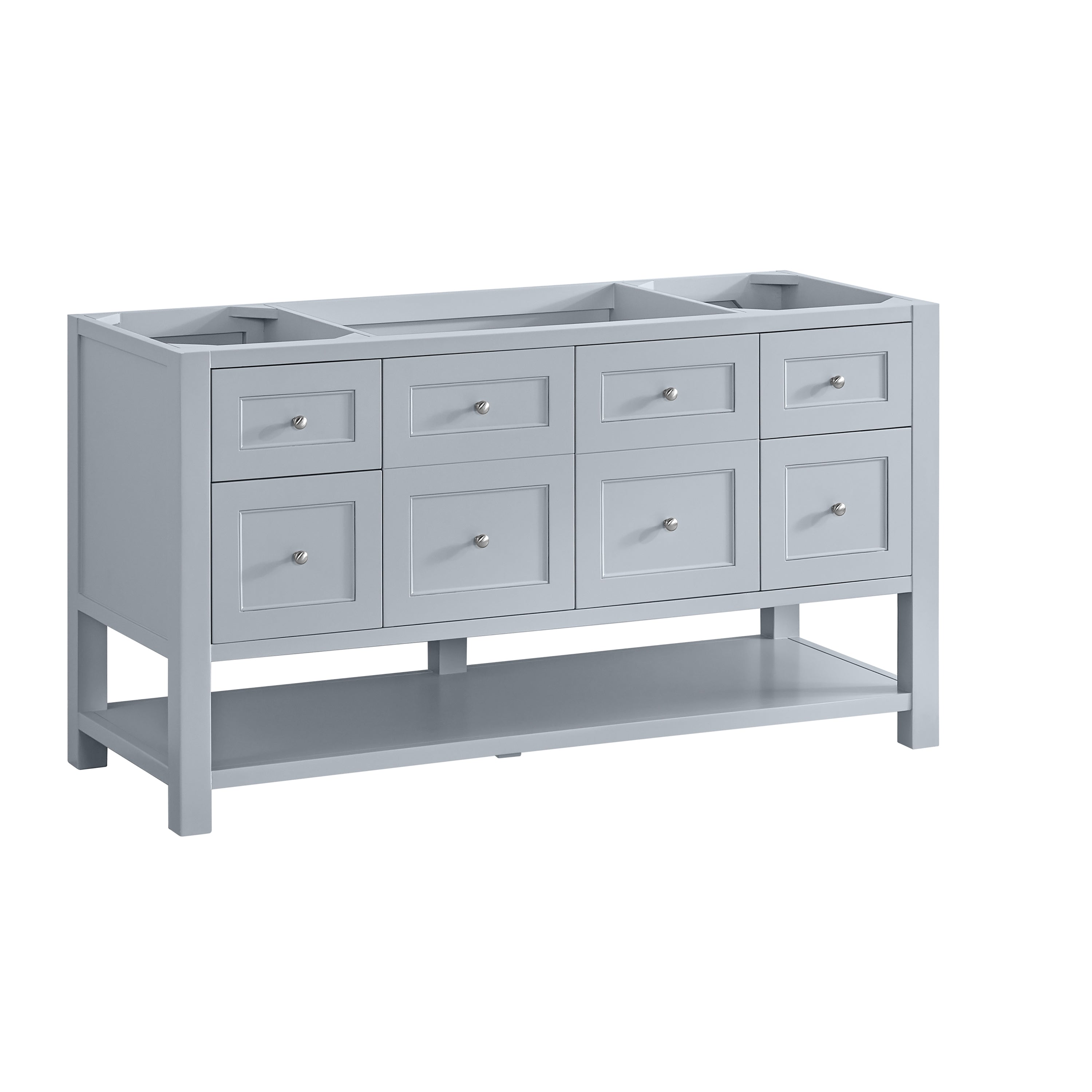 James Martin Vanities Breckenridge 60" Single Vanity - Serenity Blue