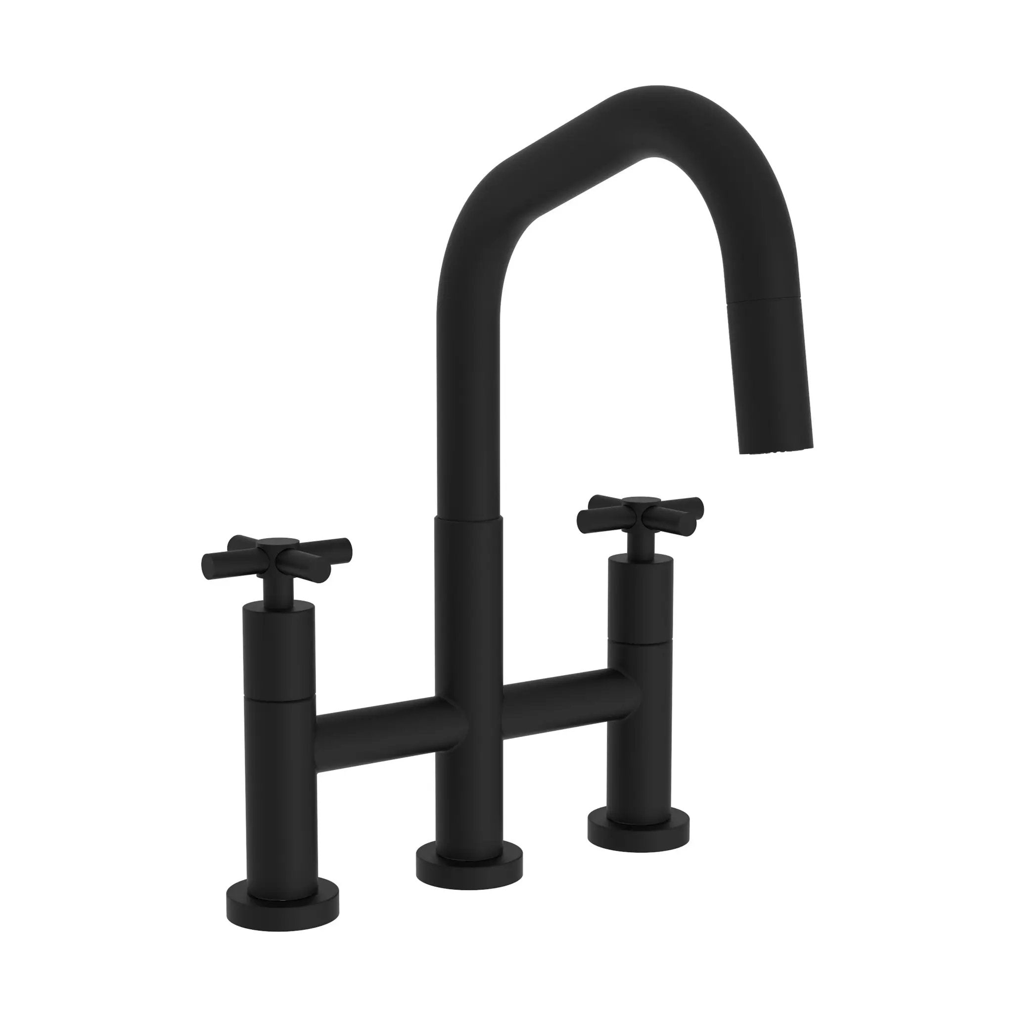Newport Brass East Square Kitchen Bridge Pull-Down Faucet by Newport Brass