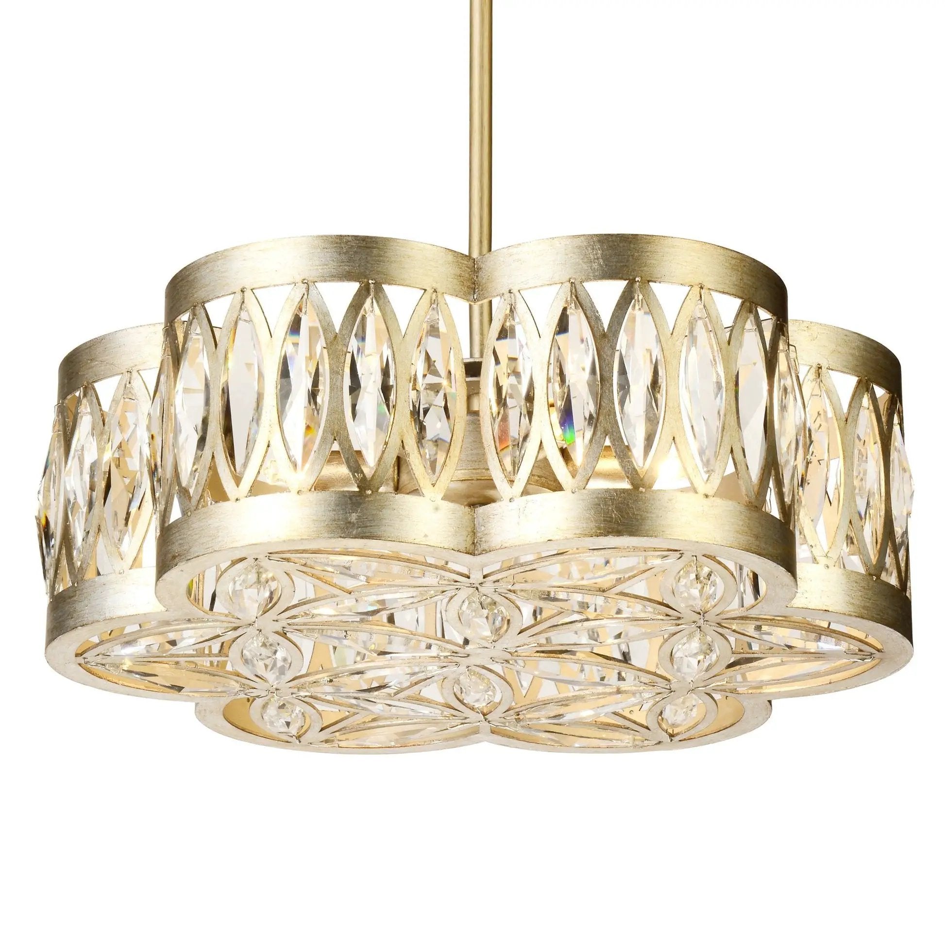champagne chandelier