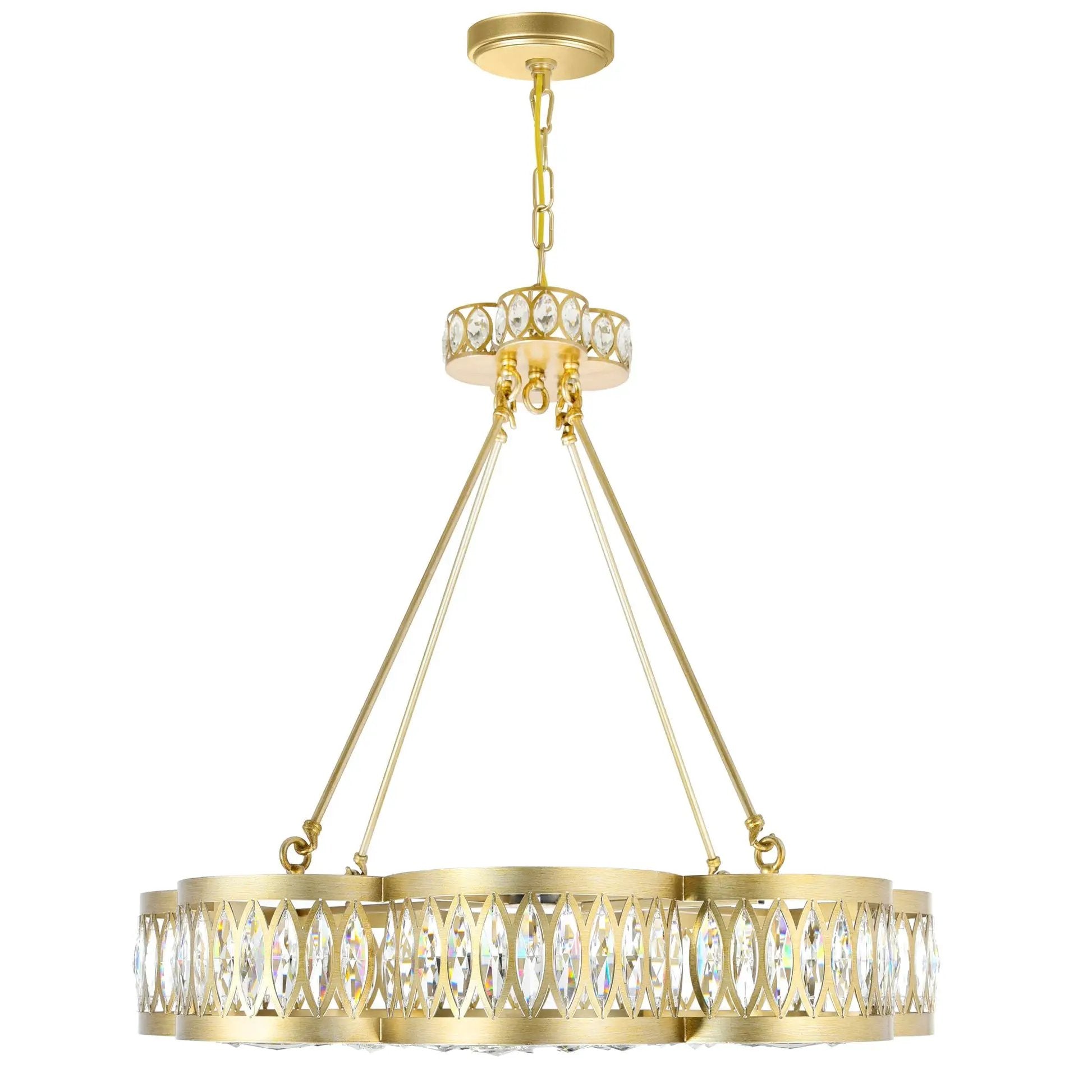 champagne chandelier